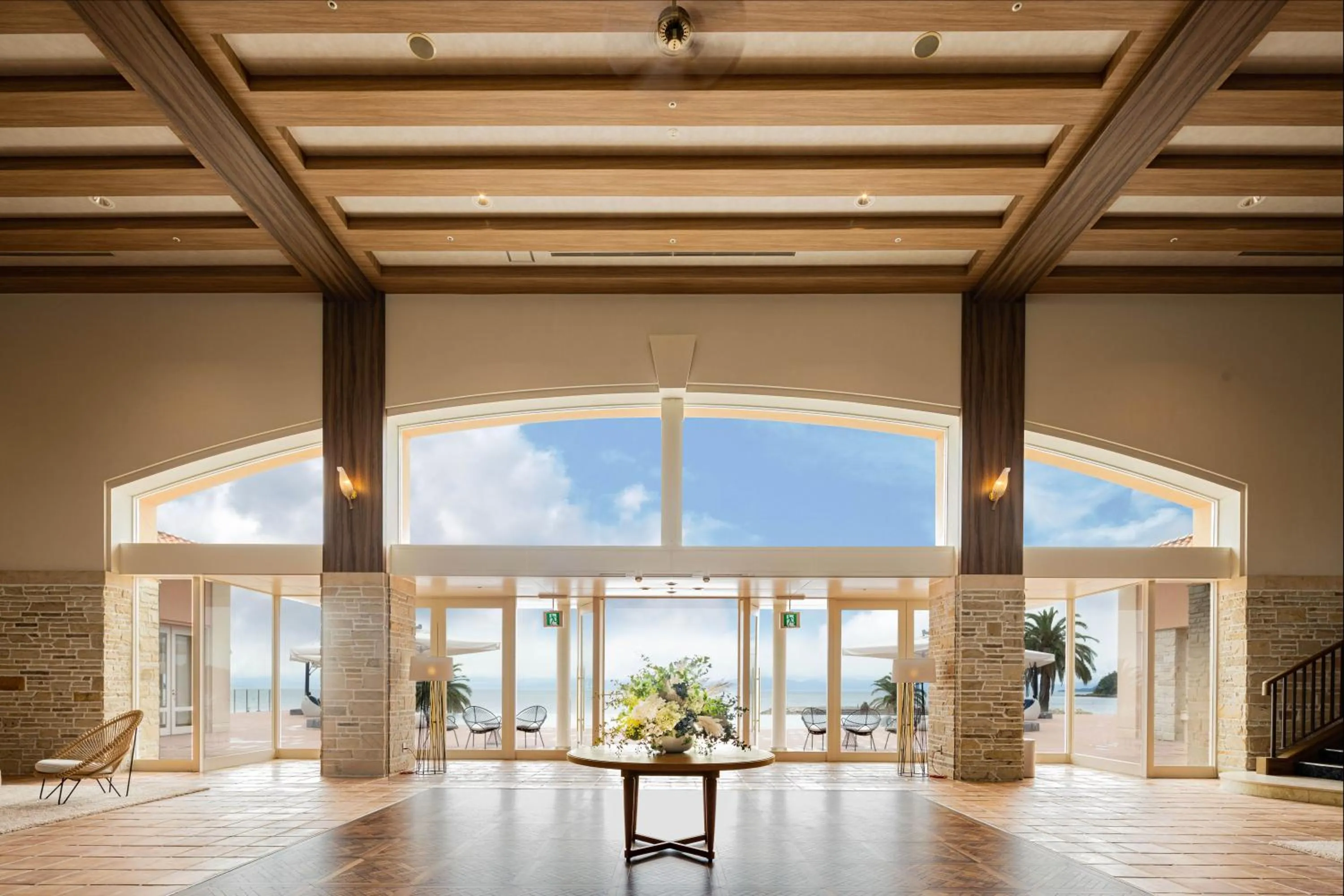 Lobby or reception in MARISSA RESORT sazanseto suo-oshima