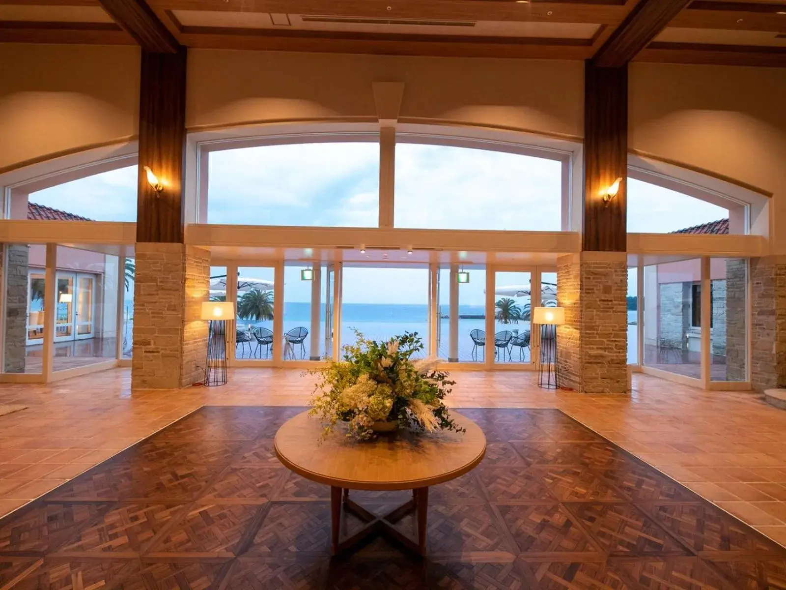 Lobby or reception in MARISSA RESORT sazanseto suo-oshima Lobby or reception in MARISSA RESORT sazanseto suo-oshima