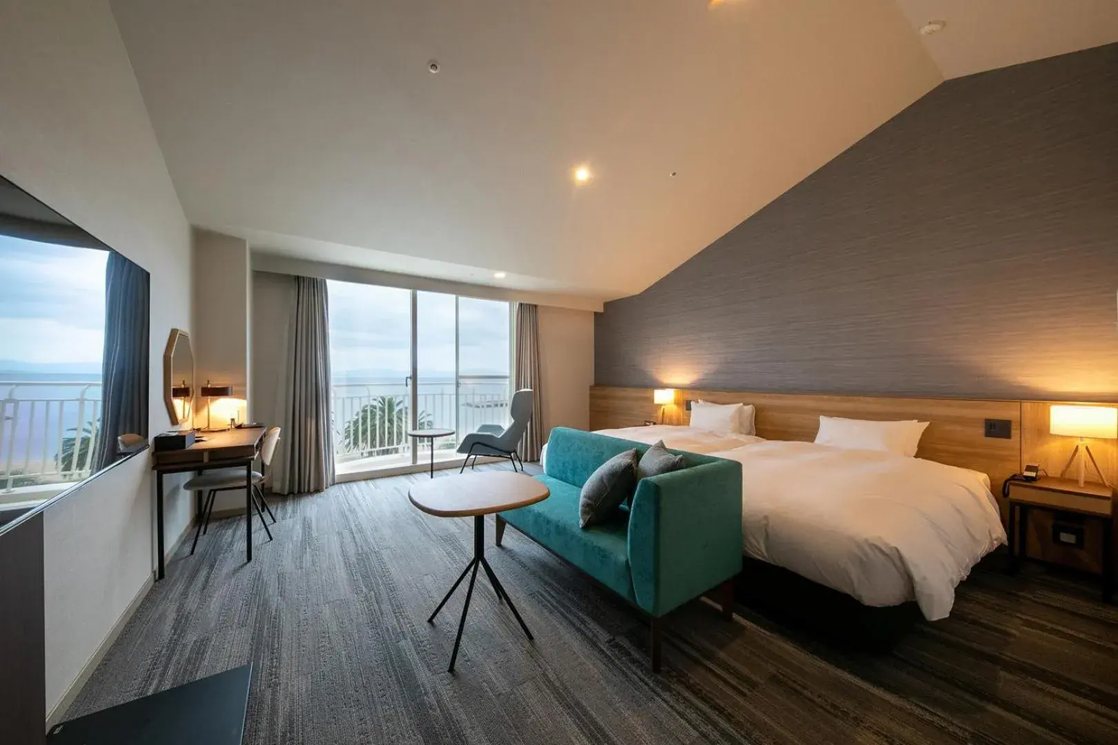 Twin Room with Sea View - single occupancy in MARISSA RESORT sazanseto suo-oshima Twin Room with Sea View - single occupancy in MARISSA RESORT sazanseto suo-oshima