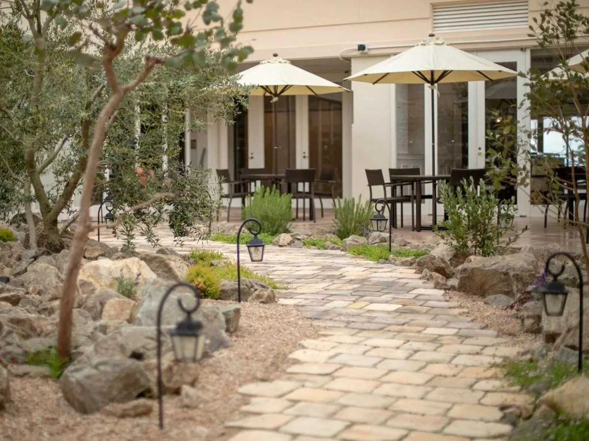 Patio in MARISSA RESORT sazanseto suo-oshima