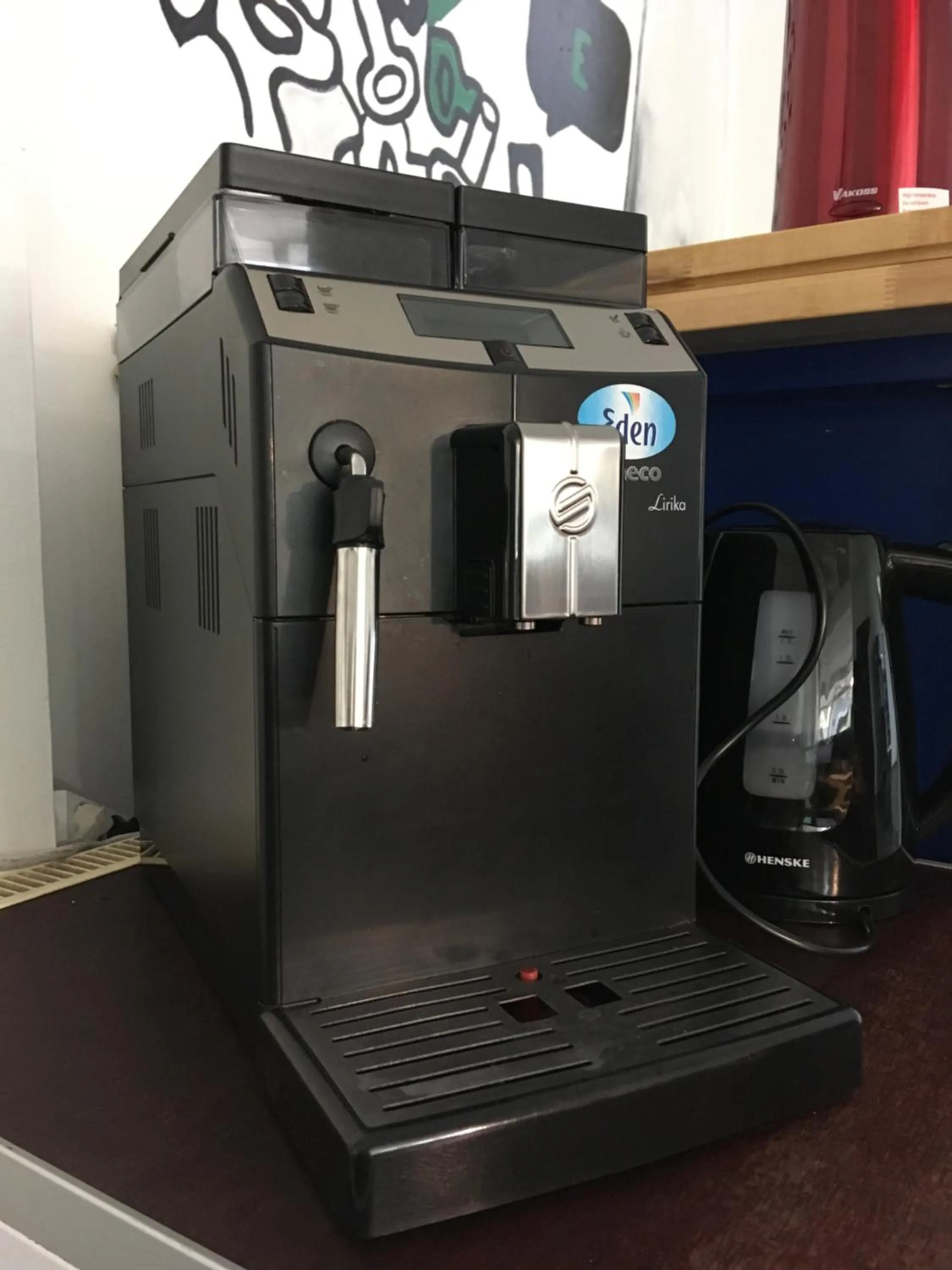 Lobby or reception in EHE Hostel