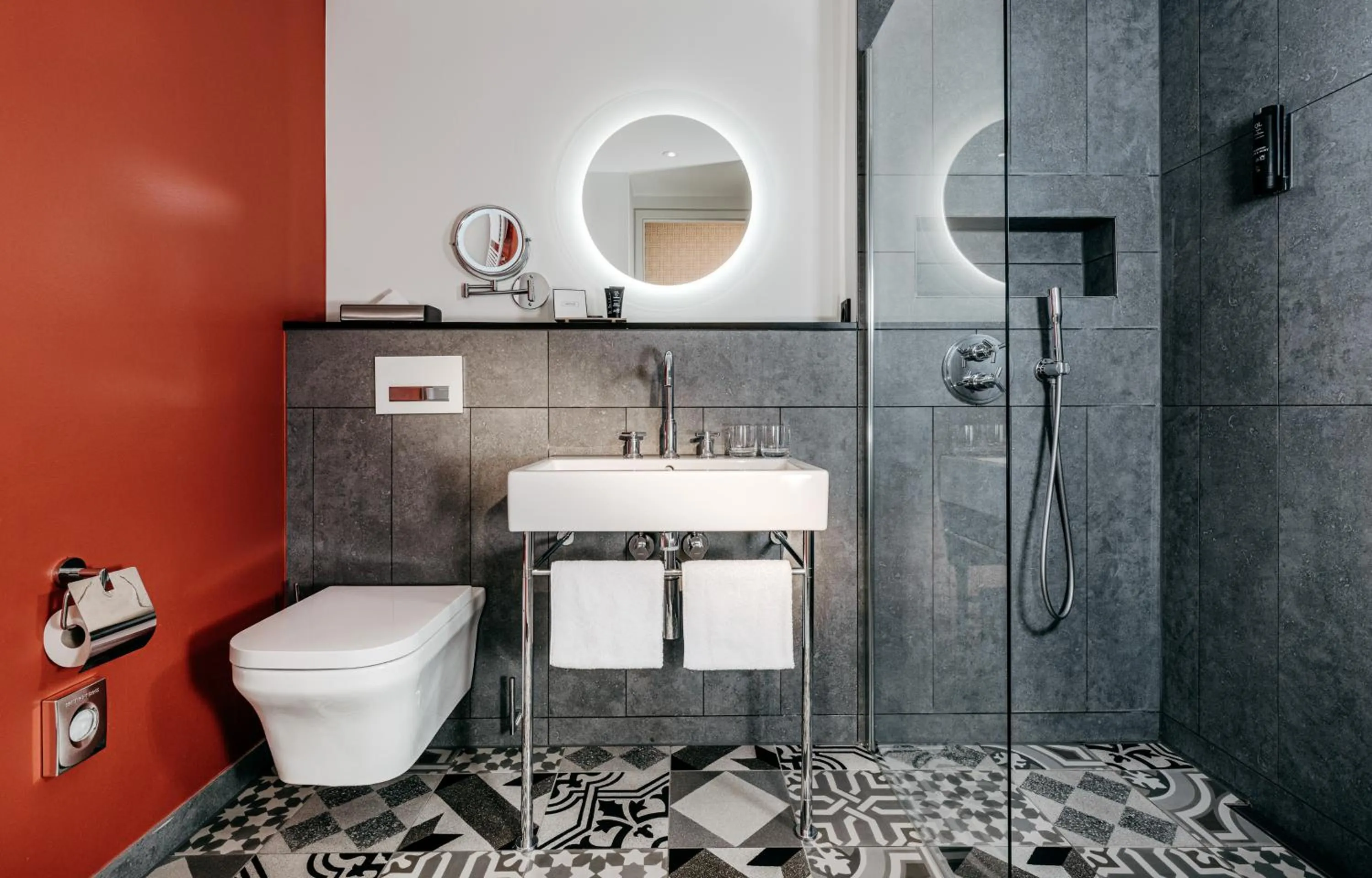 Bathroom in Hotel am Ochsentor