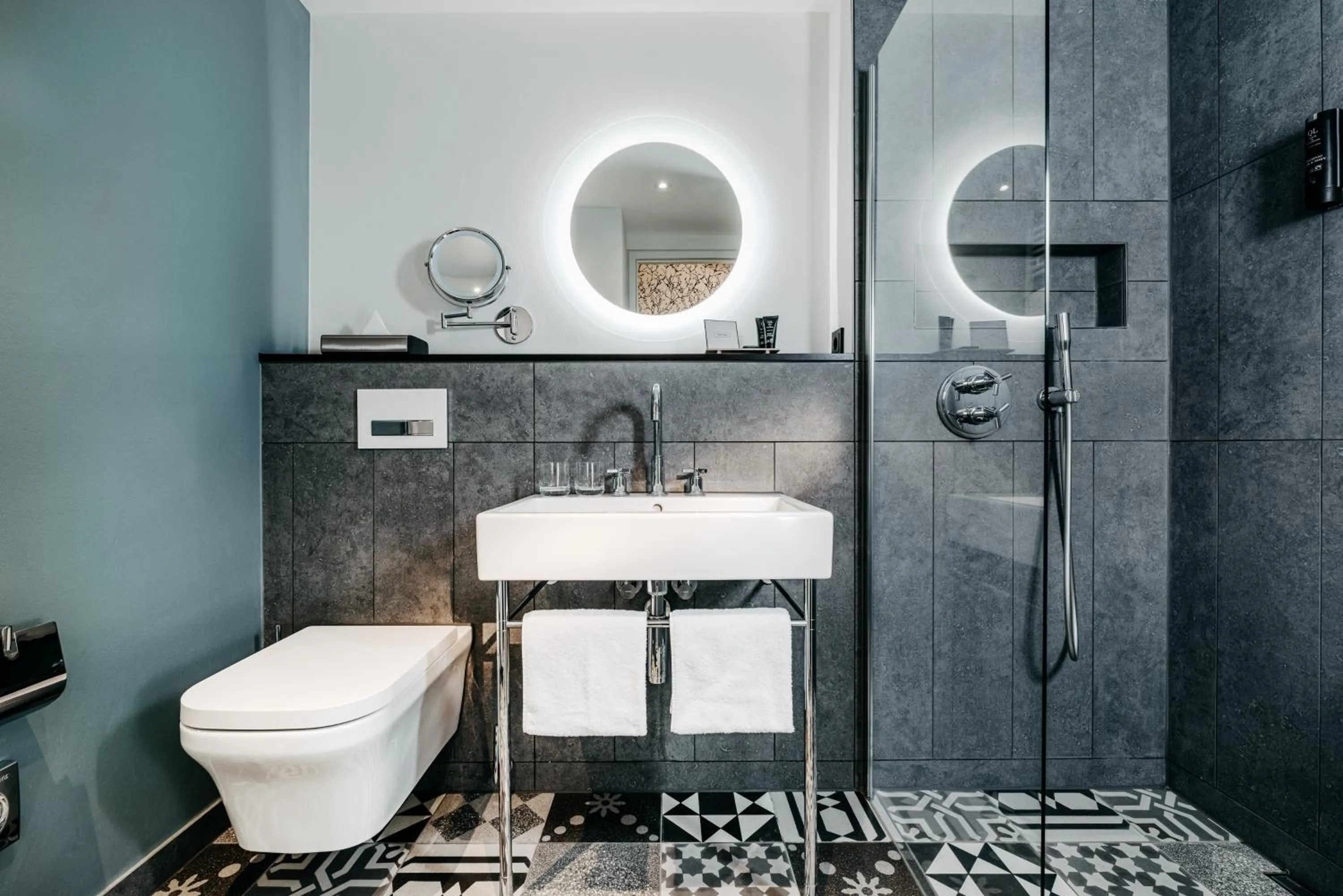 Bathroom in Hotel am Ochsentor