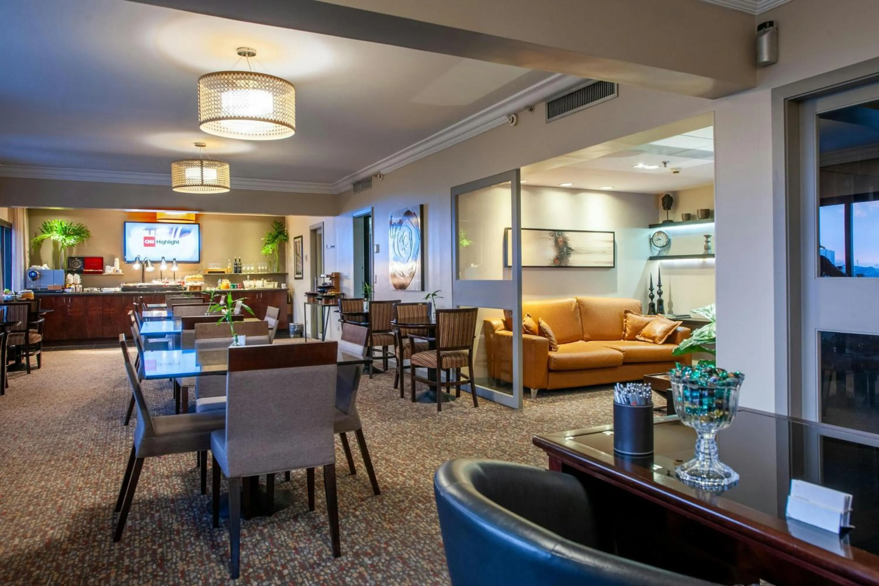 Lounge or bar in Marriott São Paulo Airport Hotel