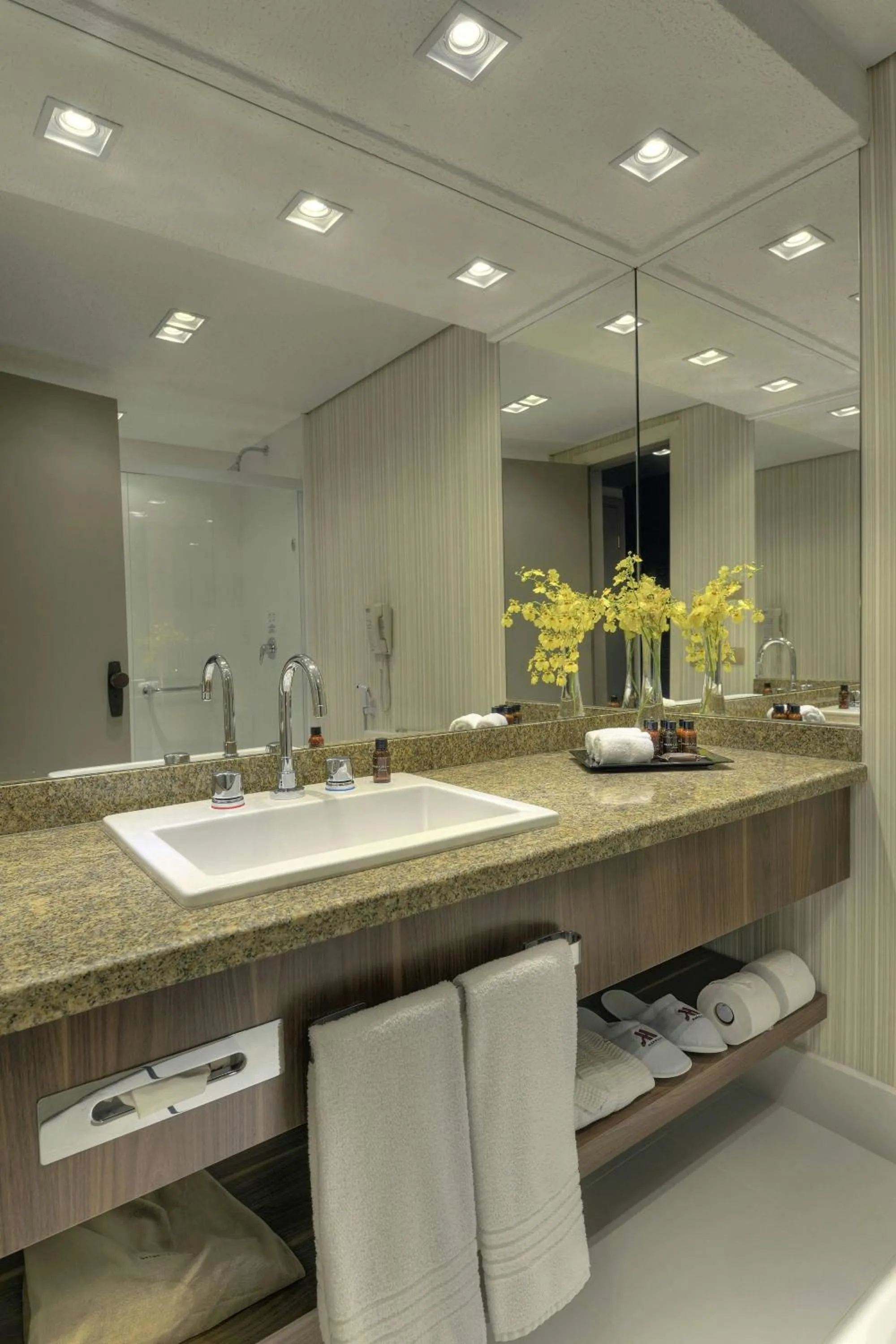 Bathroom in Marriott São Paulo Airport Hotel