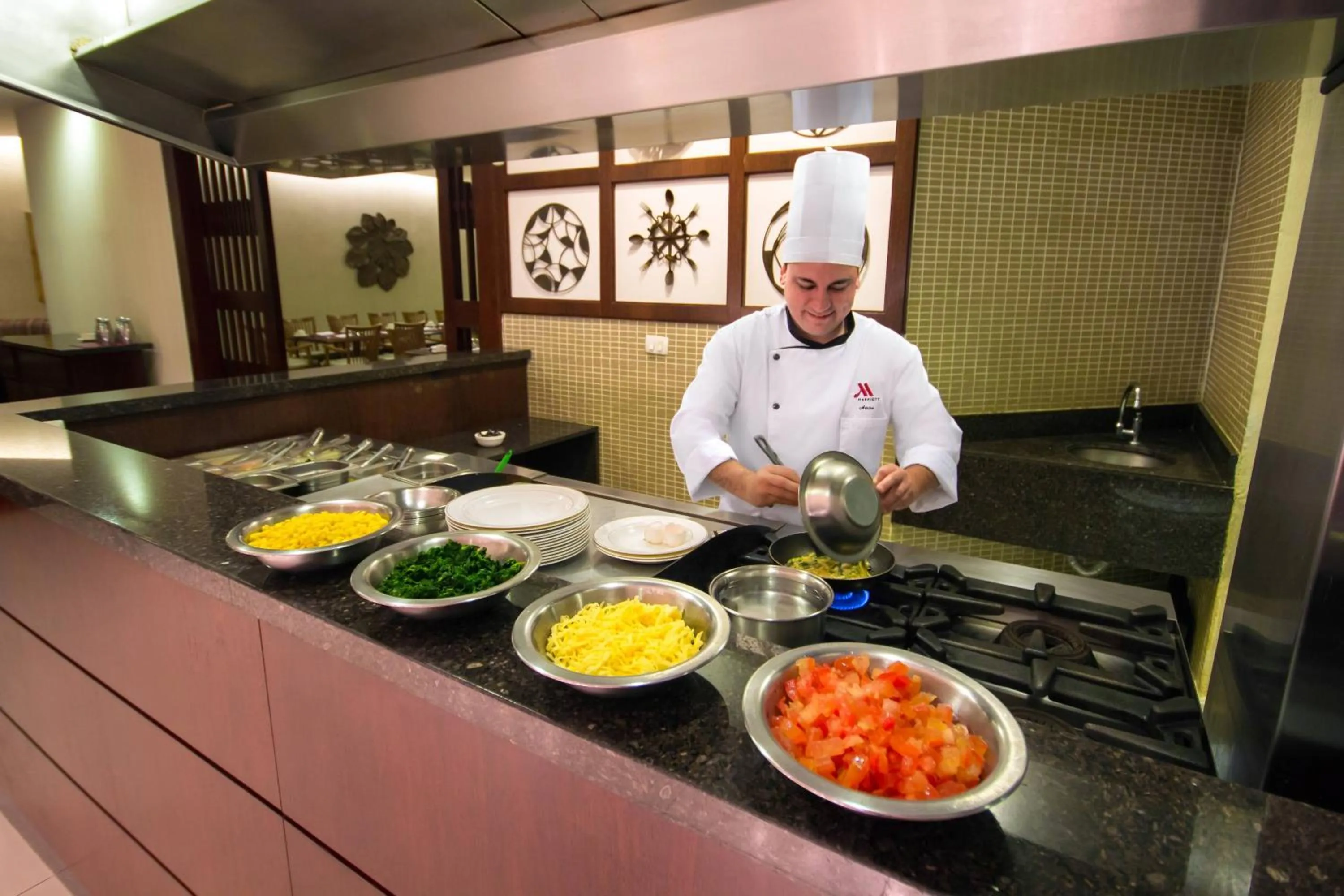 Restaurant/places to eat in Marriott São Paulo Airport Hotel