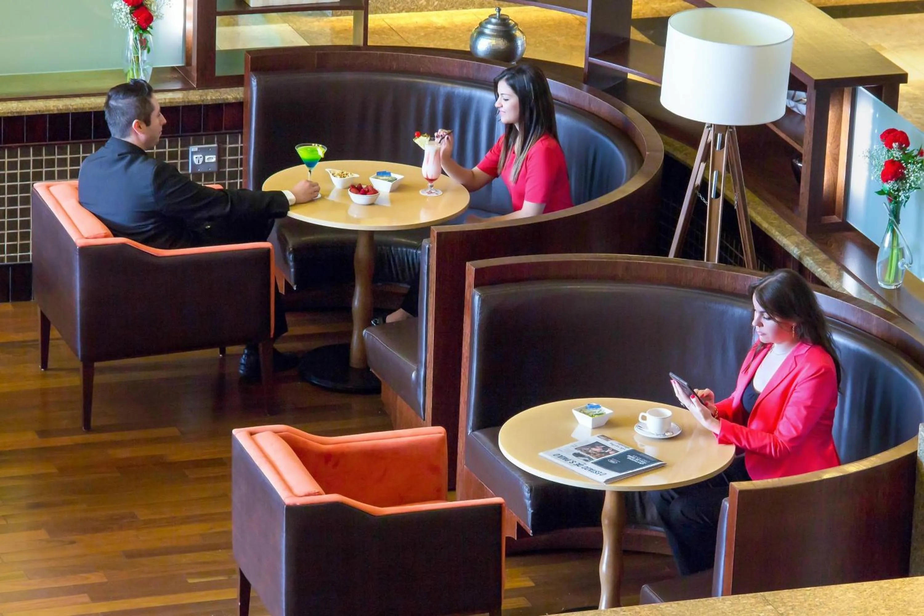 Lounge or bar in Marriott São Paulo Airport Hotel