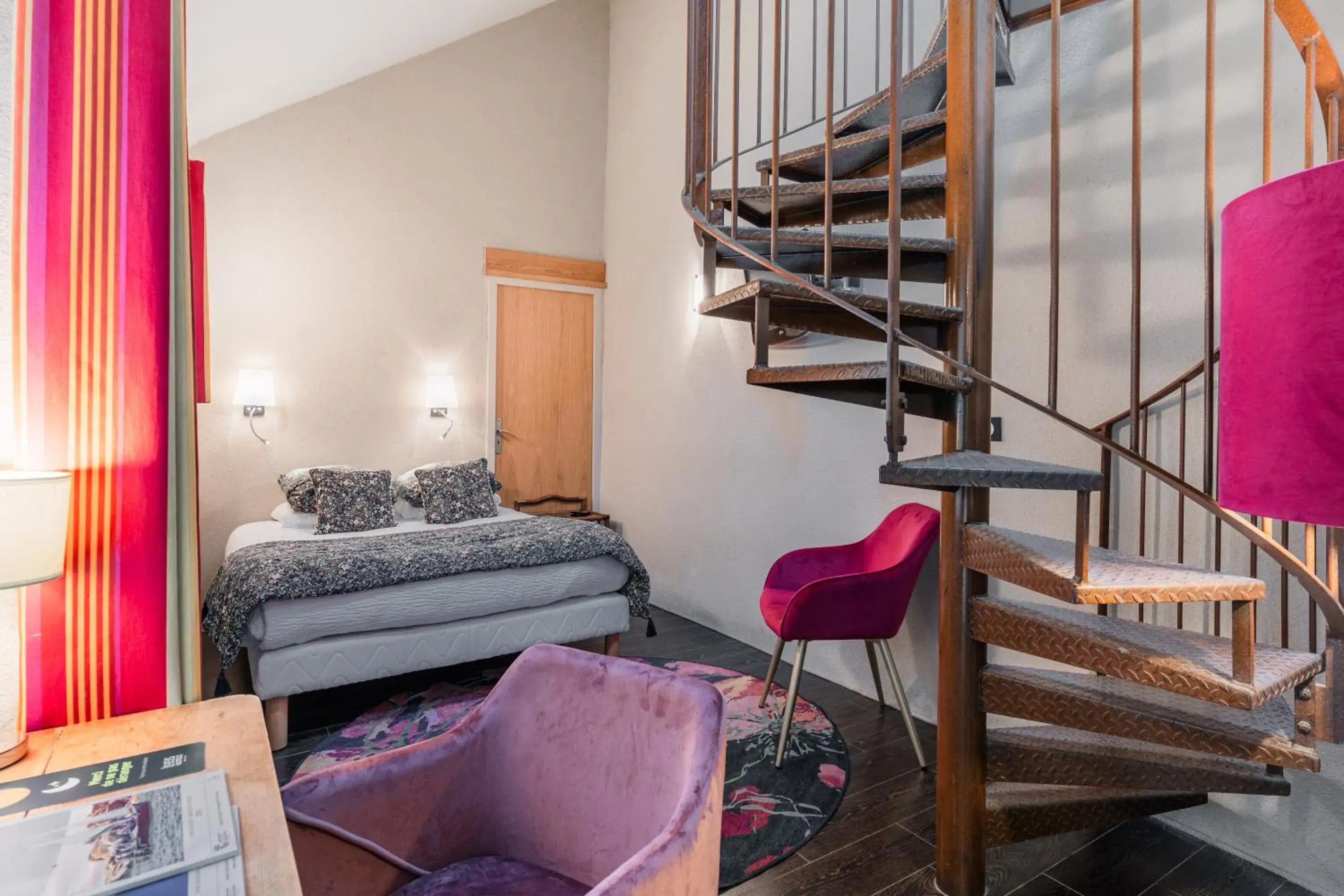 Bed in Hôtel Kastell Dinec'h Bed in Hôtel Kastell Dinec'h