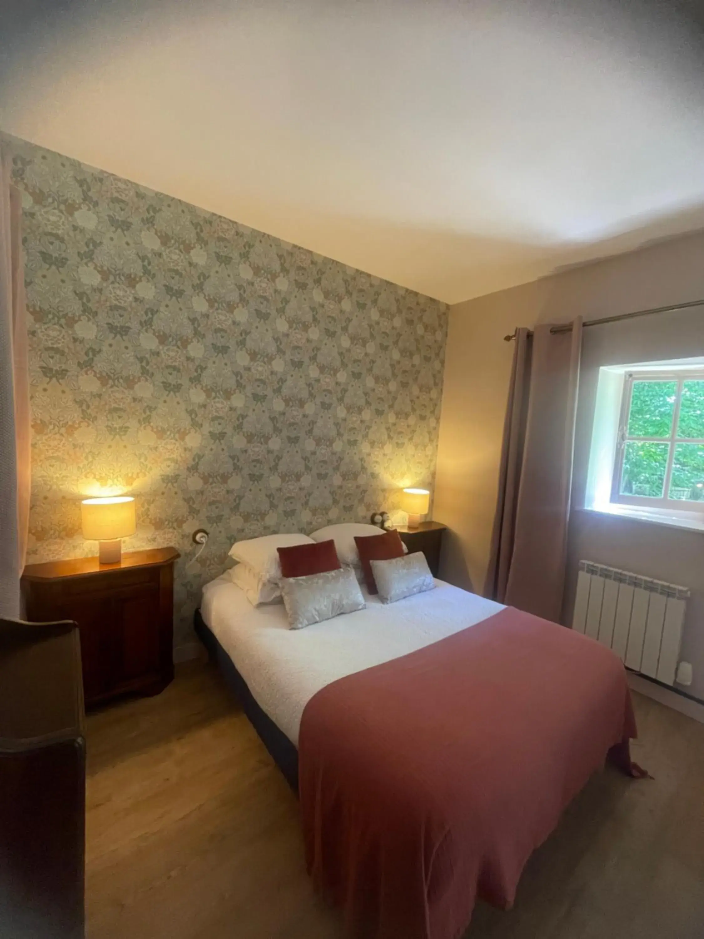 Bed in Hôtel Kastell Dinec'h Bed in Hôtel Kastell Dinec'h