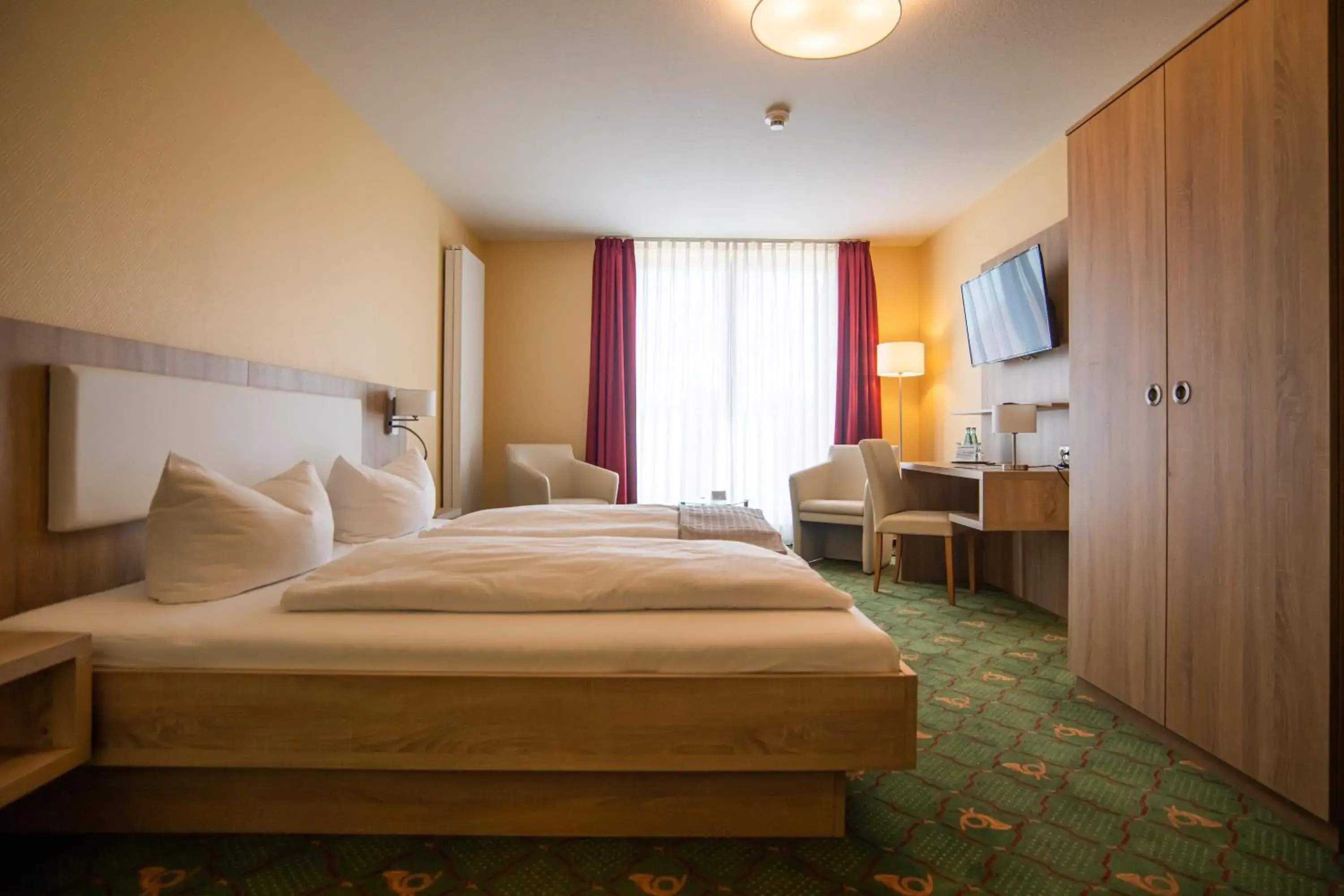 Double Room with Garden View - single occupancy in Hotel Garni Zur Alten Post Double Room with Garden View - single occupancy in Hotel Garni Zur Alten Post