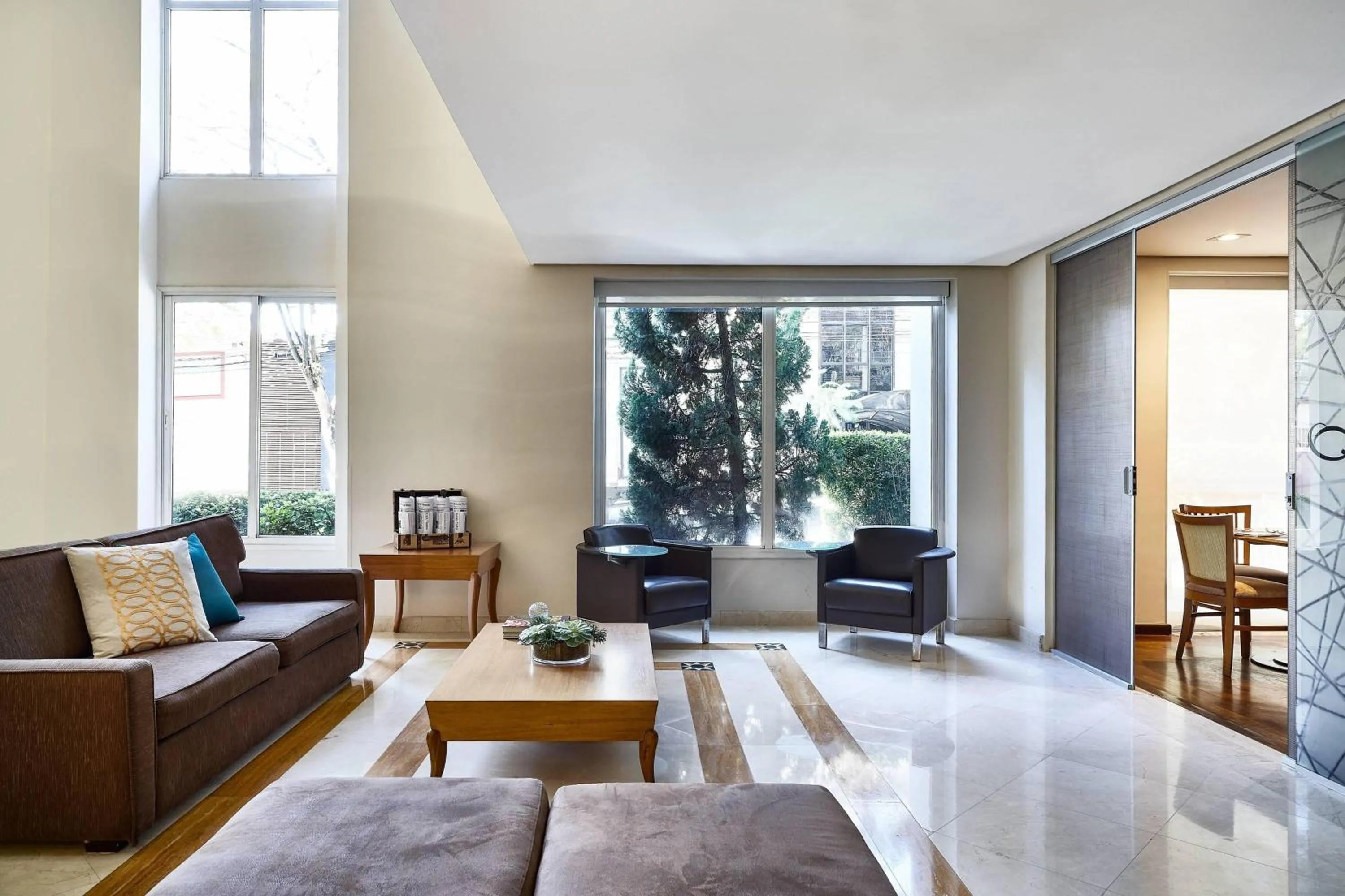 Lobby or reception in Marriott Executive Apartments Sao Paulo