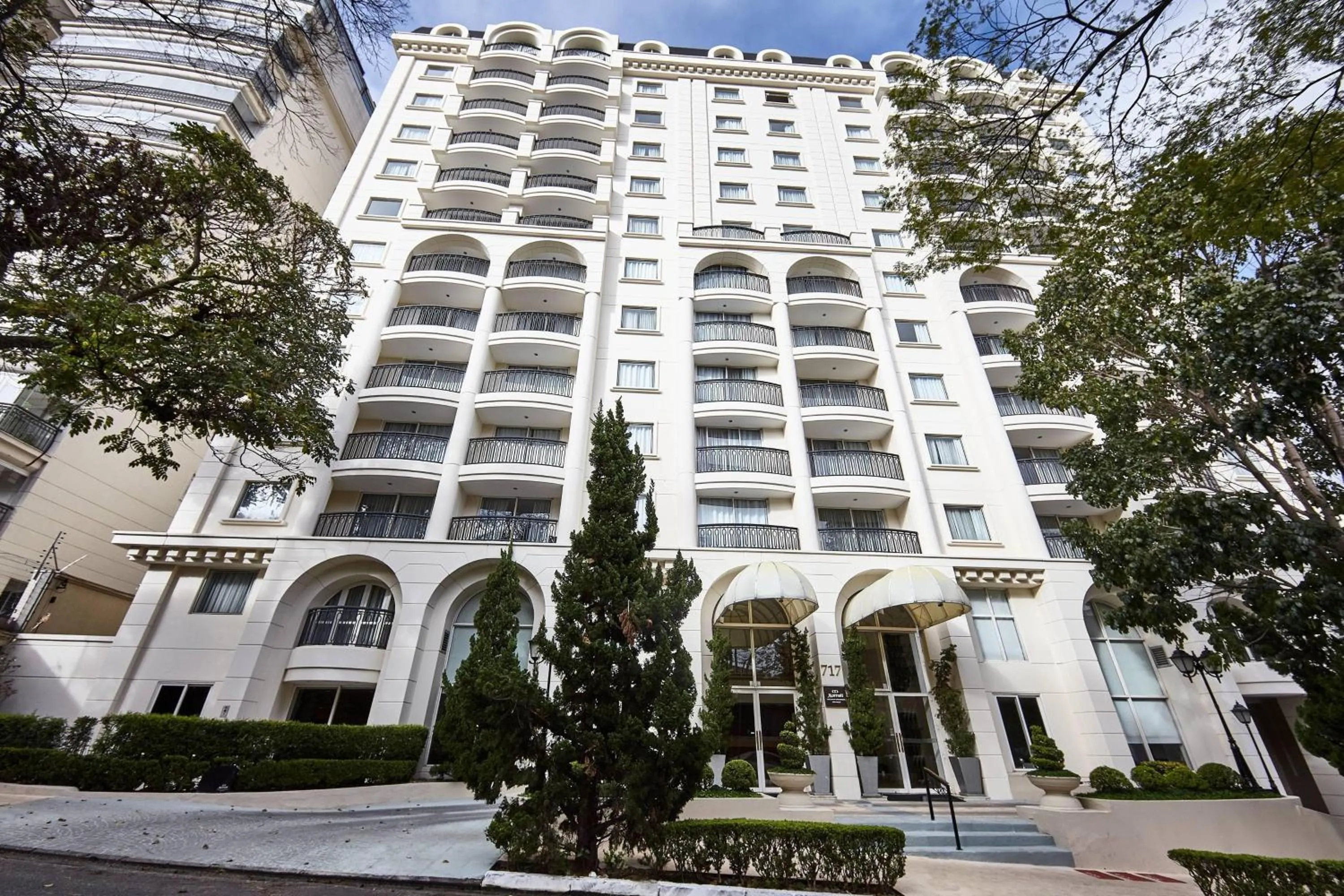 Property building in Marriott Executive Apartments Sao Paulo