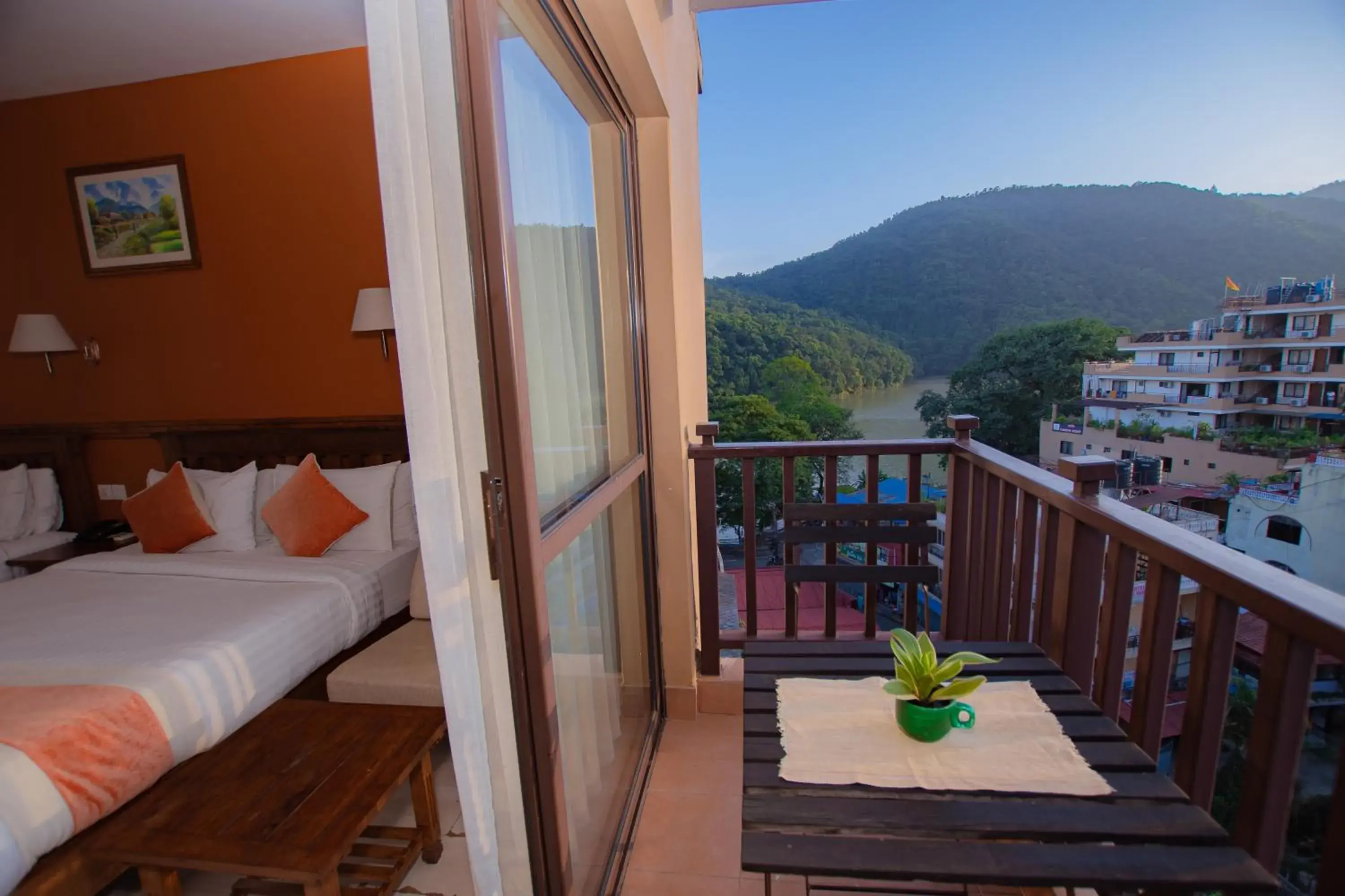 Lake view in Pokhara Batika Lake view in Pokhara Batika