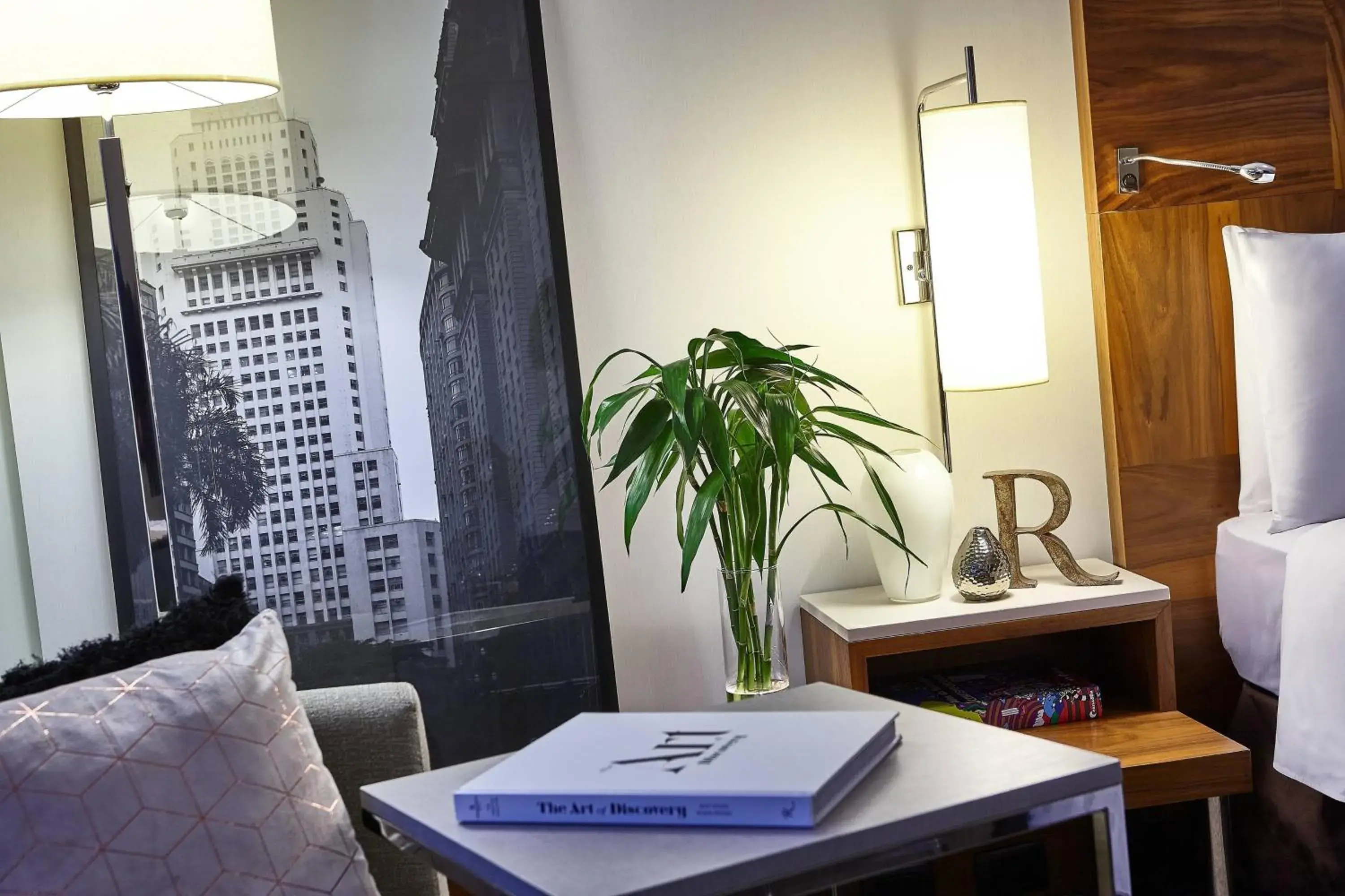 Guest room, 2 Double, City view in Renaissance São Paulo Hotel Guest room, 2 Double, City view in Renaissance São Paulo Hotel