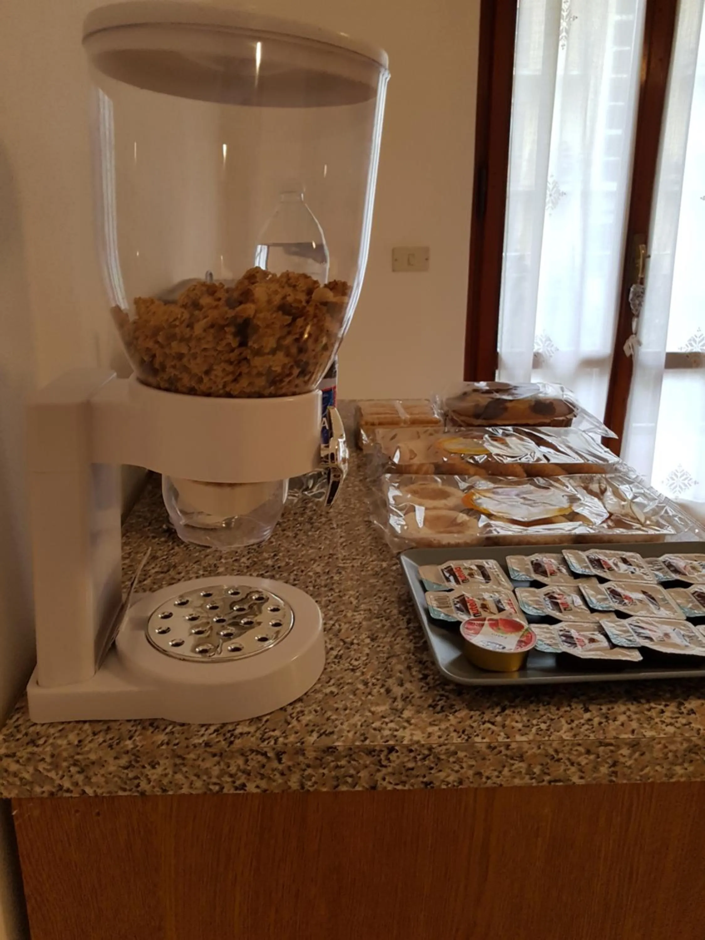 Food and drinks in B&B Buscemi