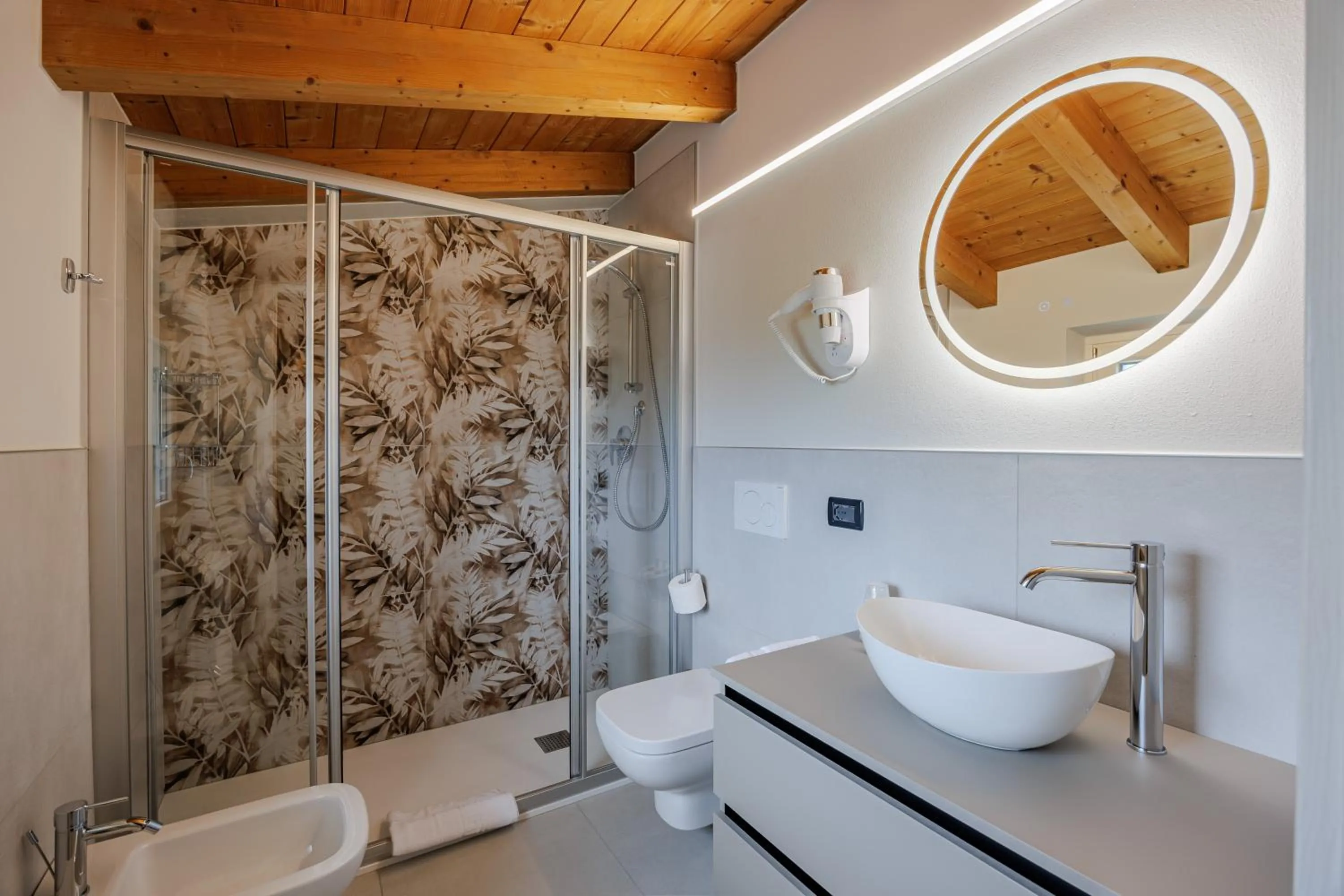 Garden view in B&B Ca' Marognole