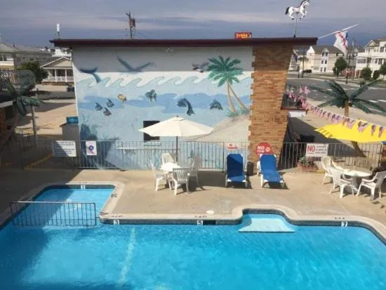 Swimming pool in Florentine Family Motel