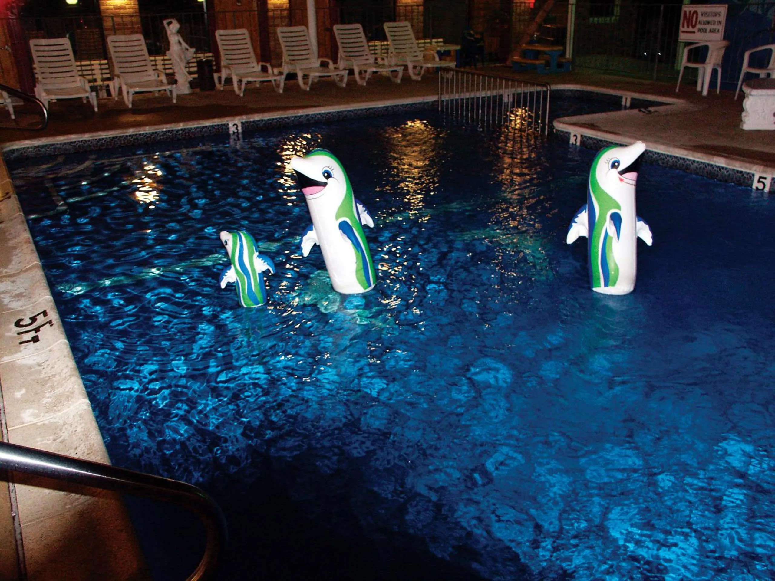 Swimming pool in Florentine Family Motel