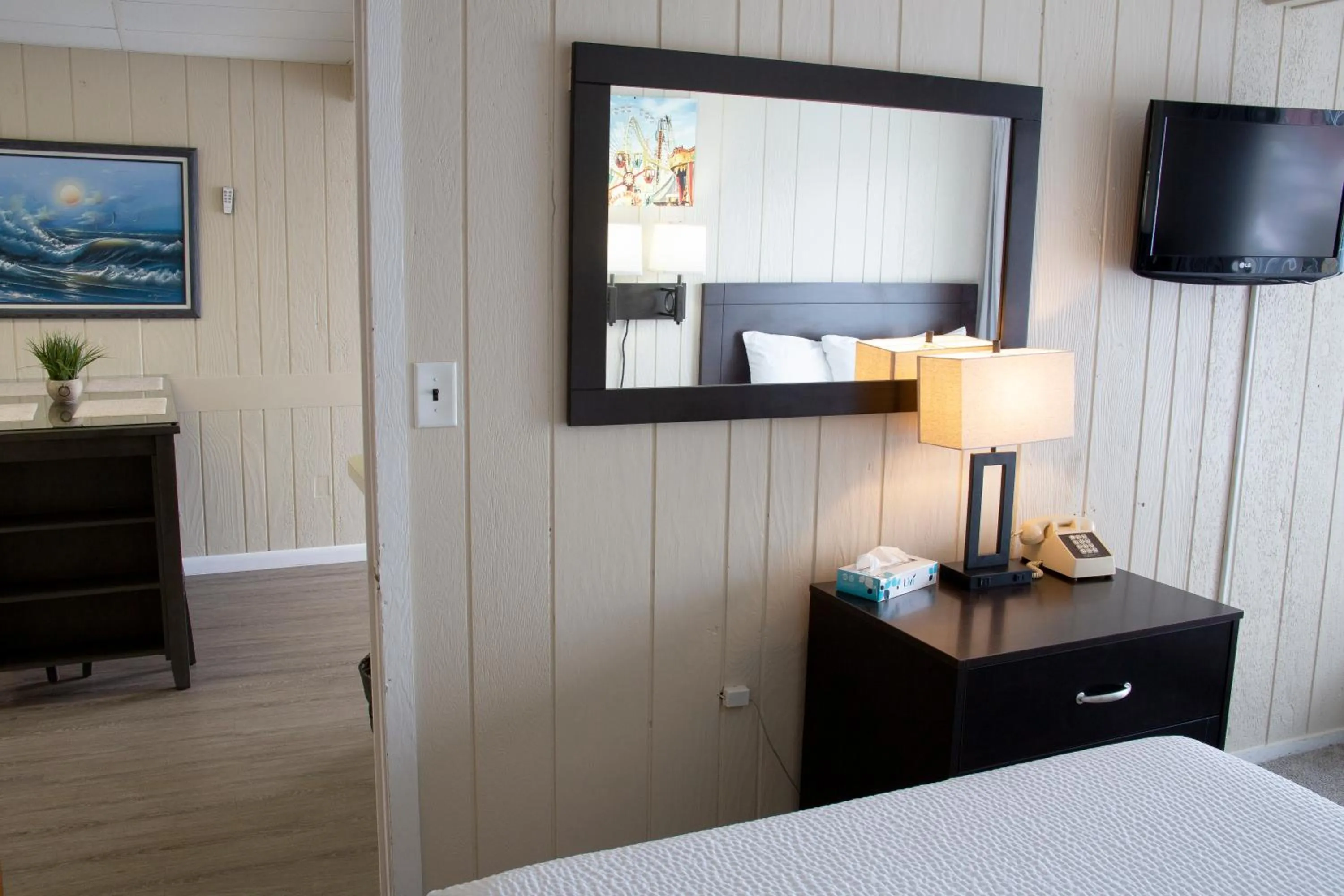 Bed in Florentine Family Motel