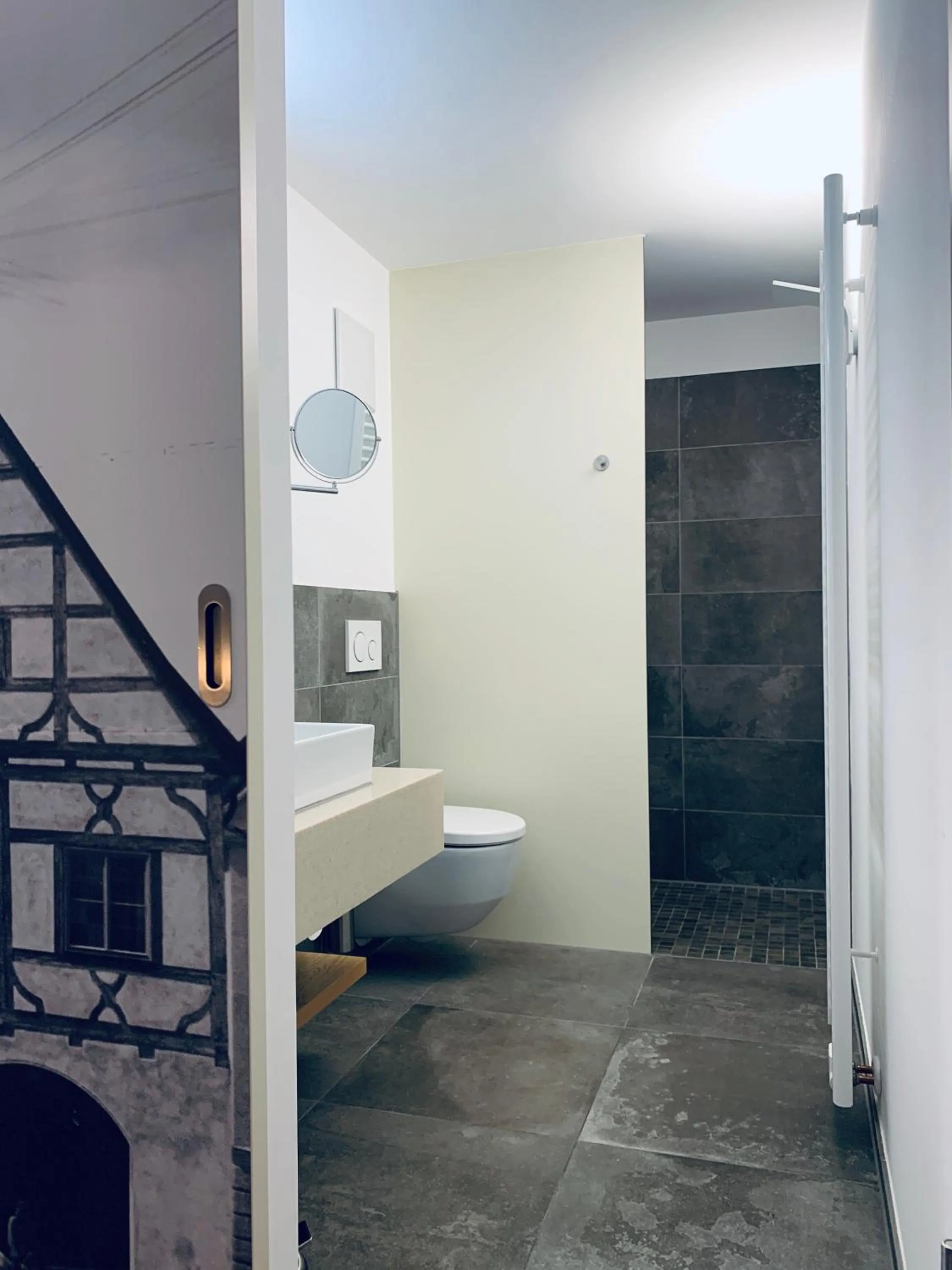 Bathroom in Stadthotel Kachelofen