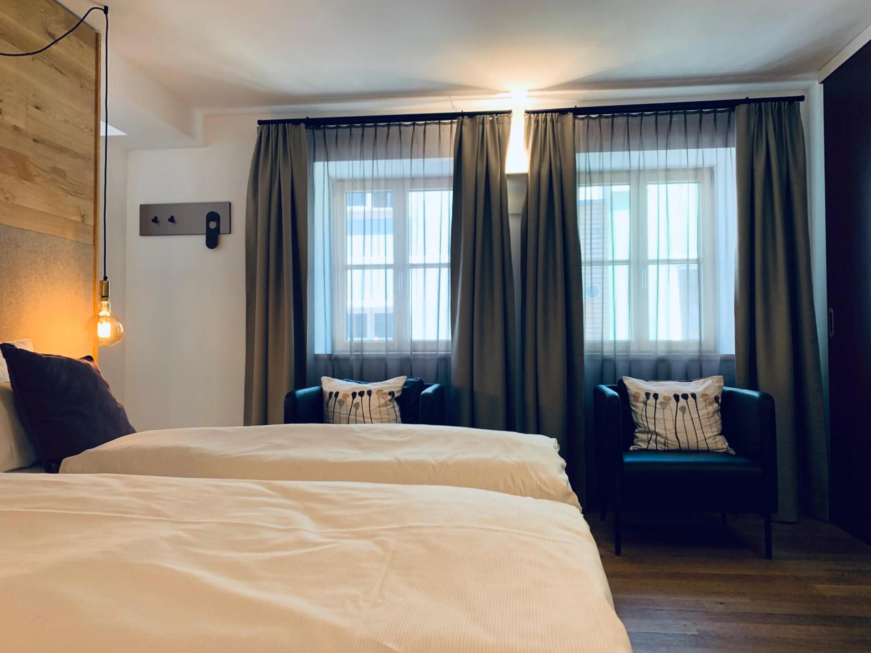 Bedroom, Bed in Stadthotel Kachelofen