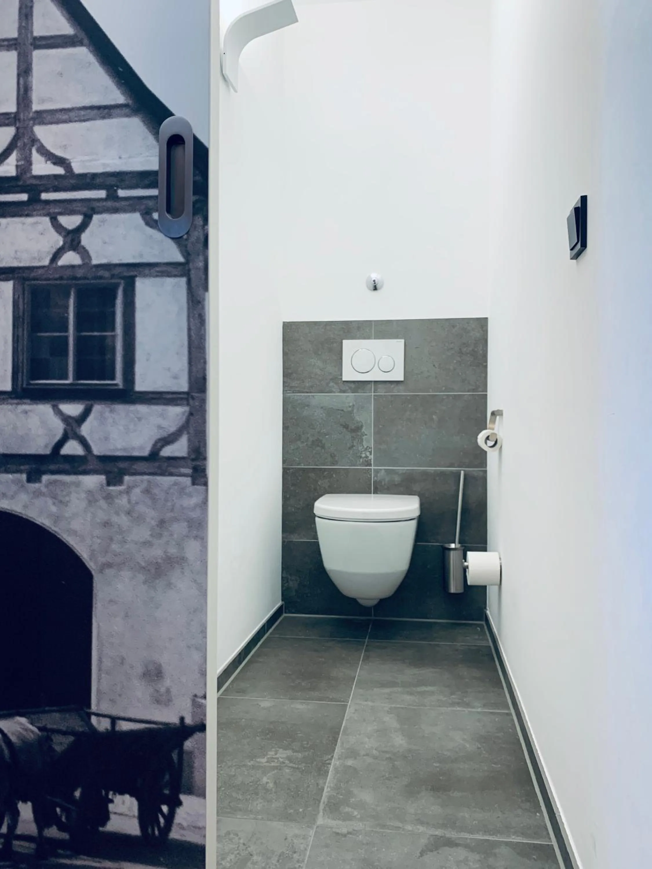 Bathroom in Stadthotel Kachelofen