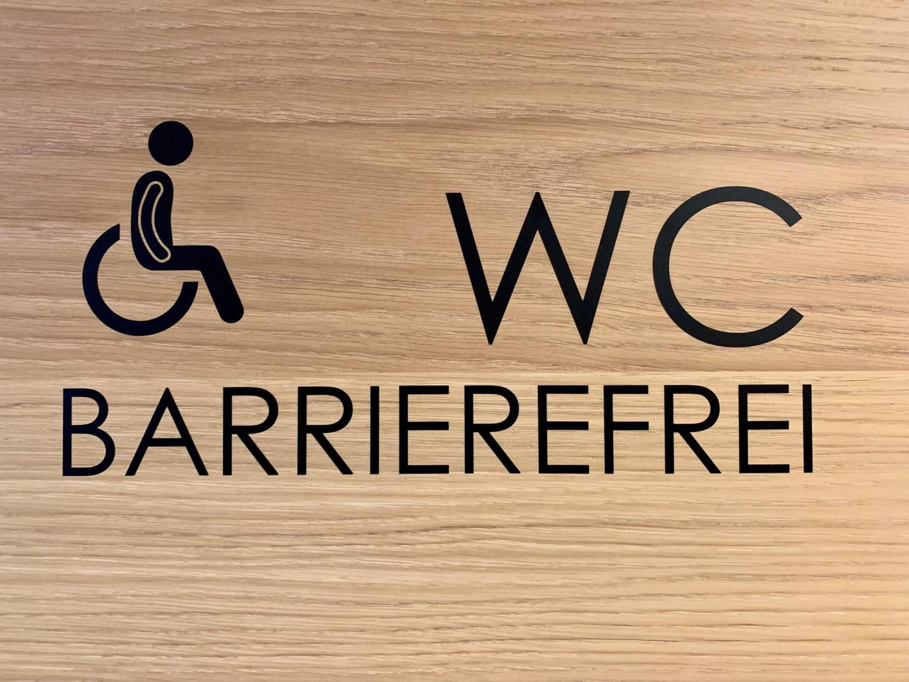 Facility for disabled guests in Stadthotel Kachelofen