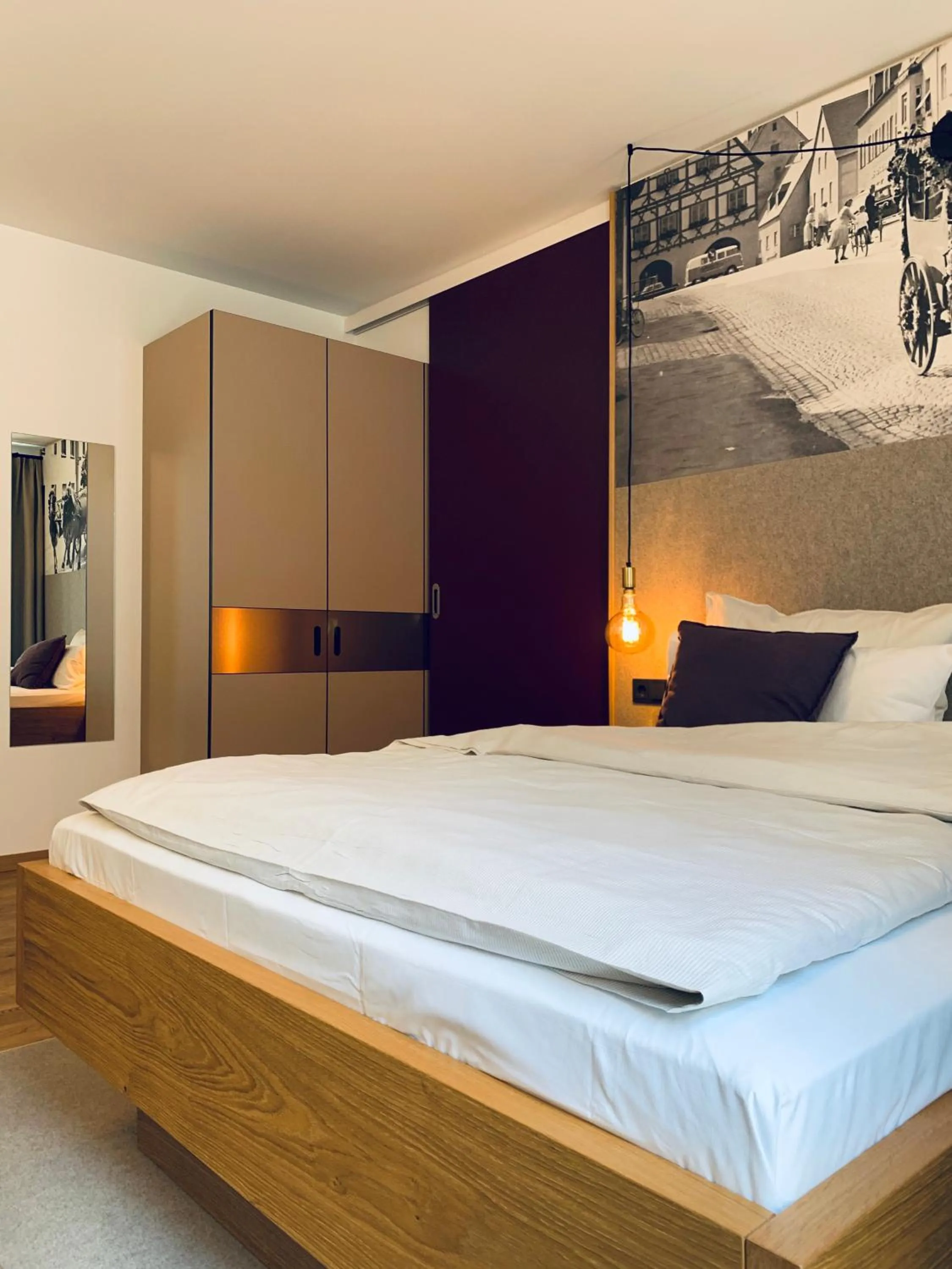 Bedroom, Bed in Stadthotel Kachelofen