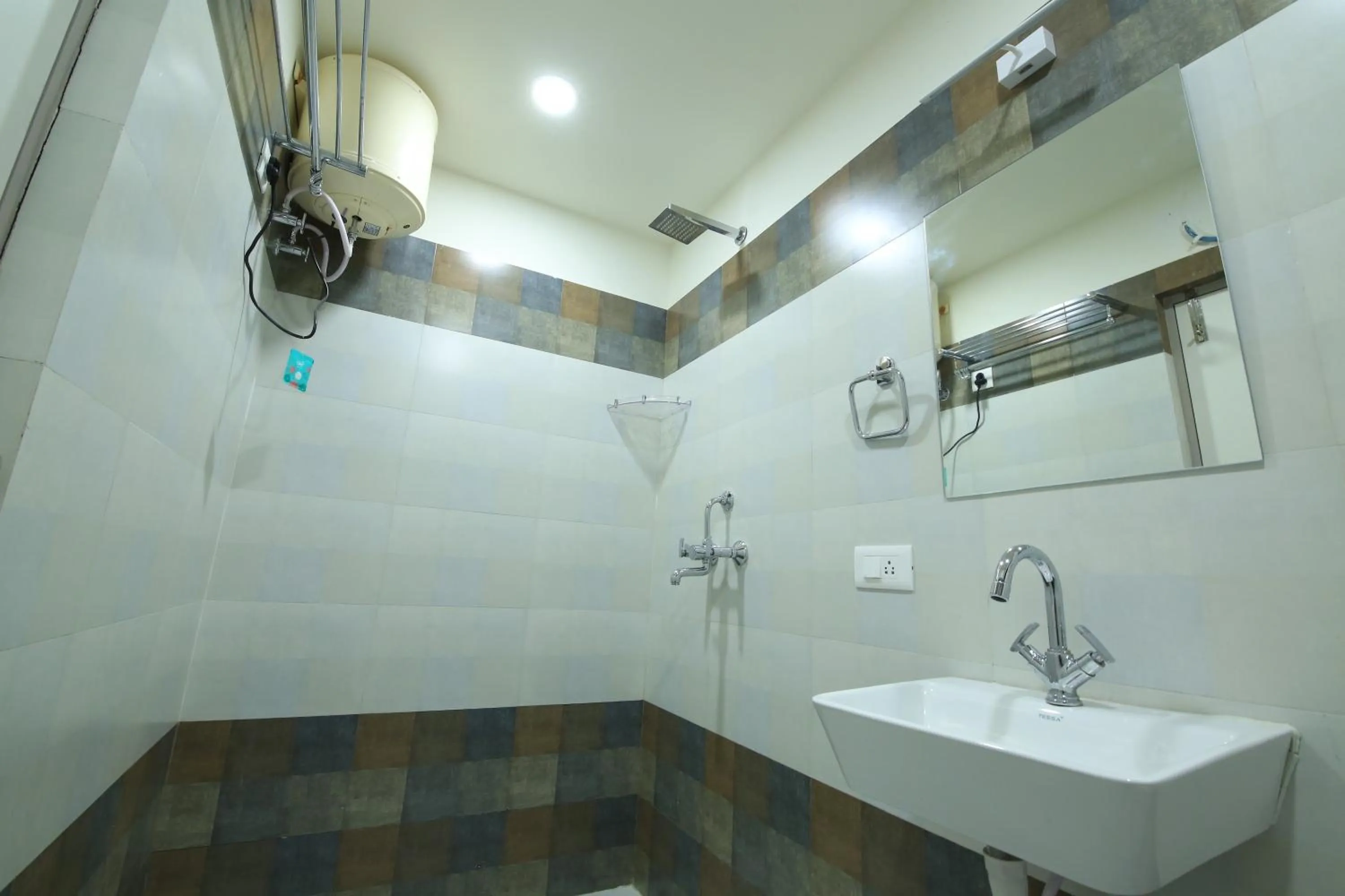 Shower in Blue Beds Hostel