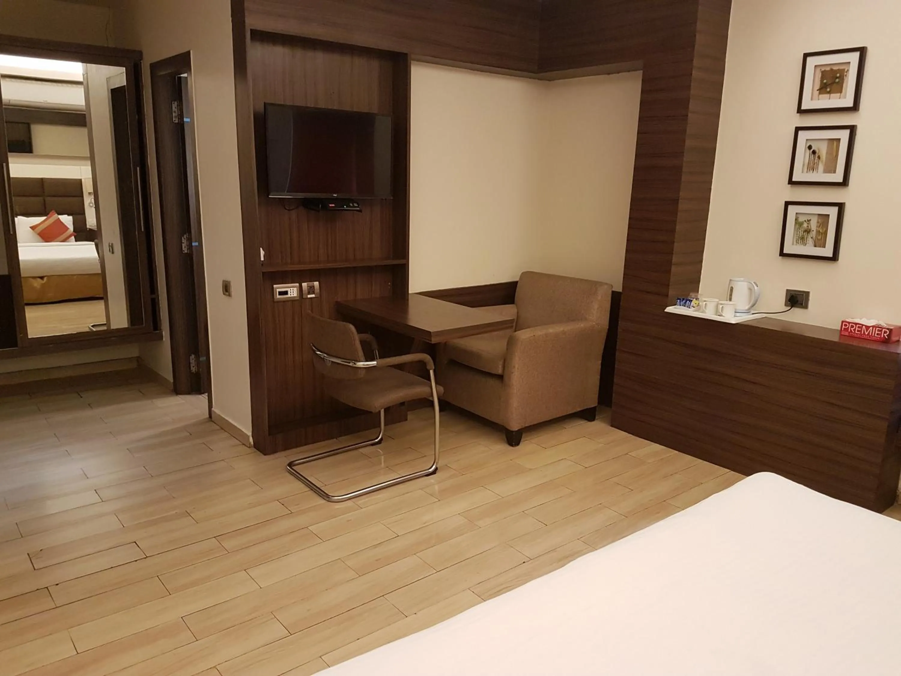 Bed in Hotel Arif Castles