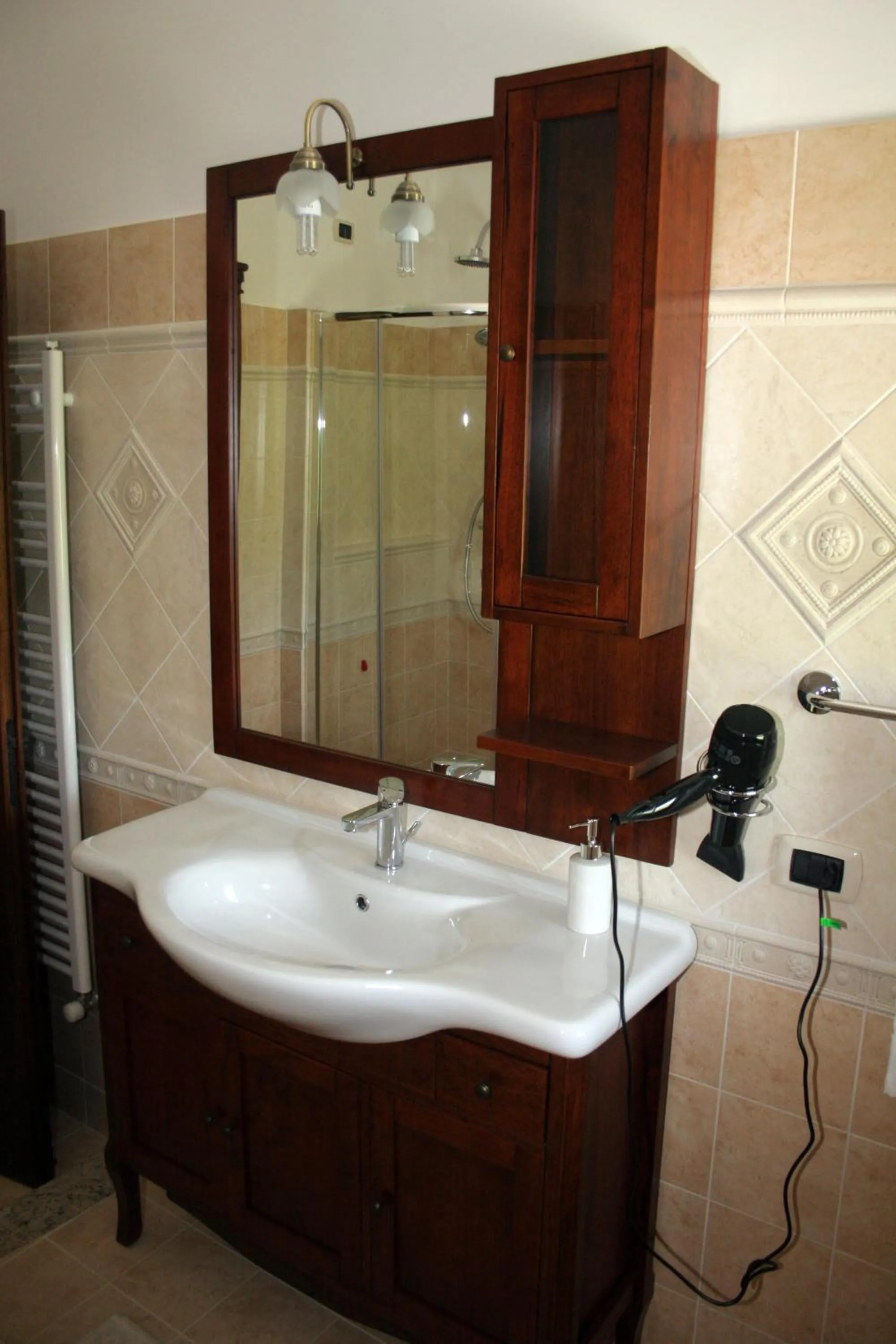 Bathroom in B&B Villa Eleonora Tropea