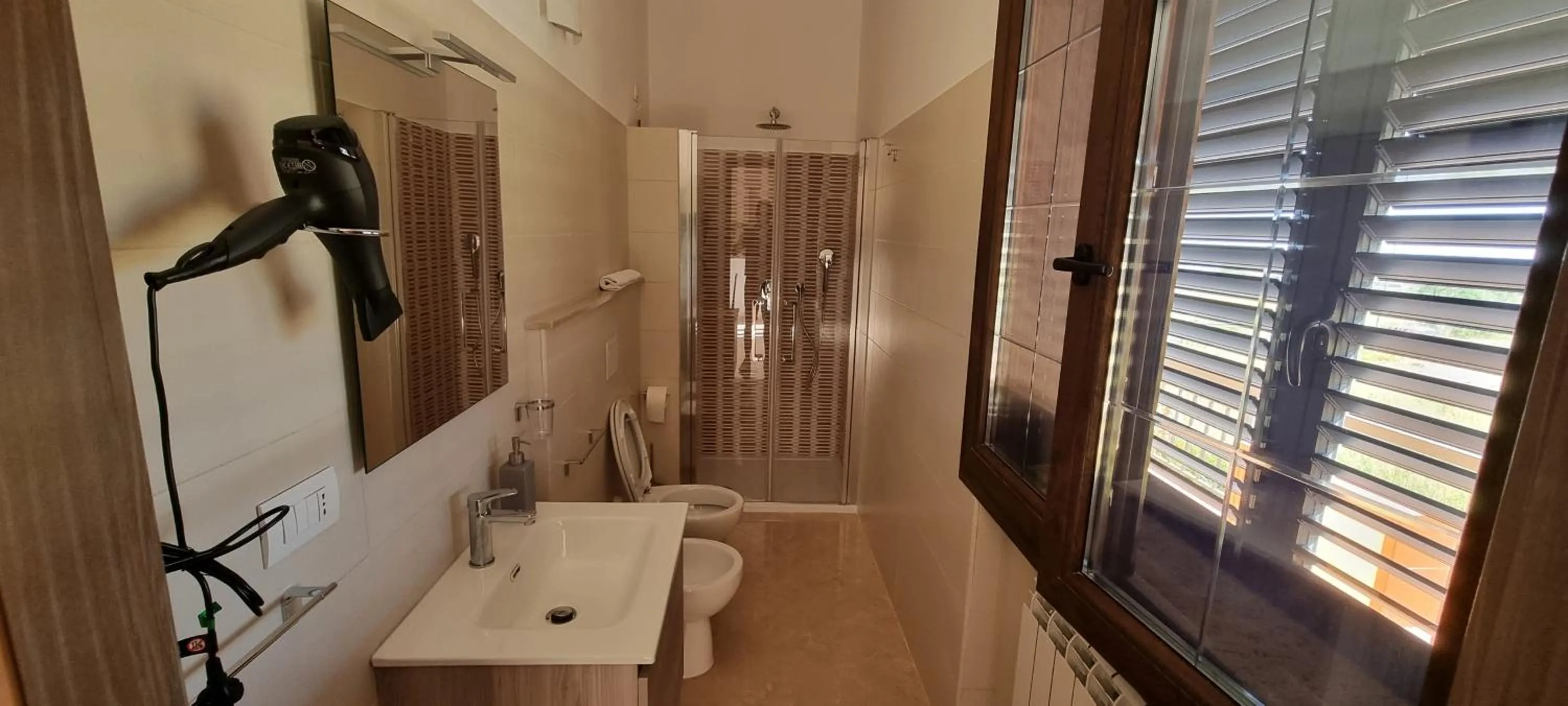 Bathroom in B&B Villa Eleonora Tropea