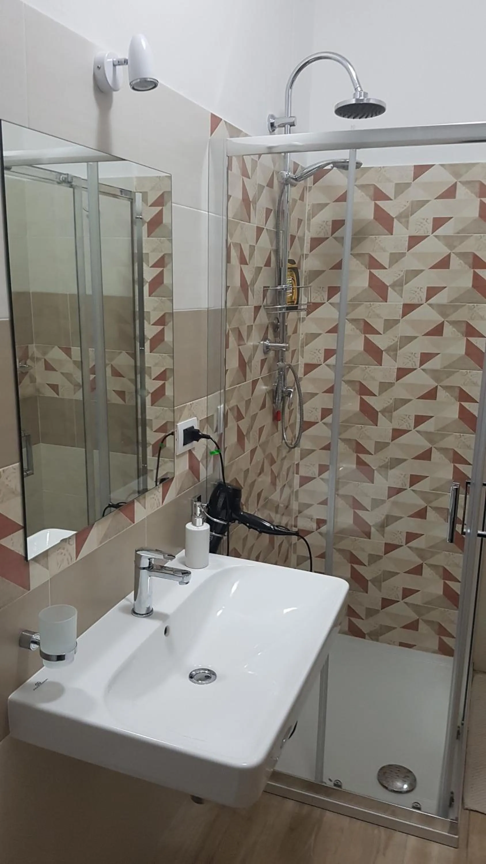 Bathroom in B&B Villa Eleonora Tropea