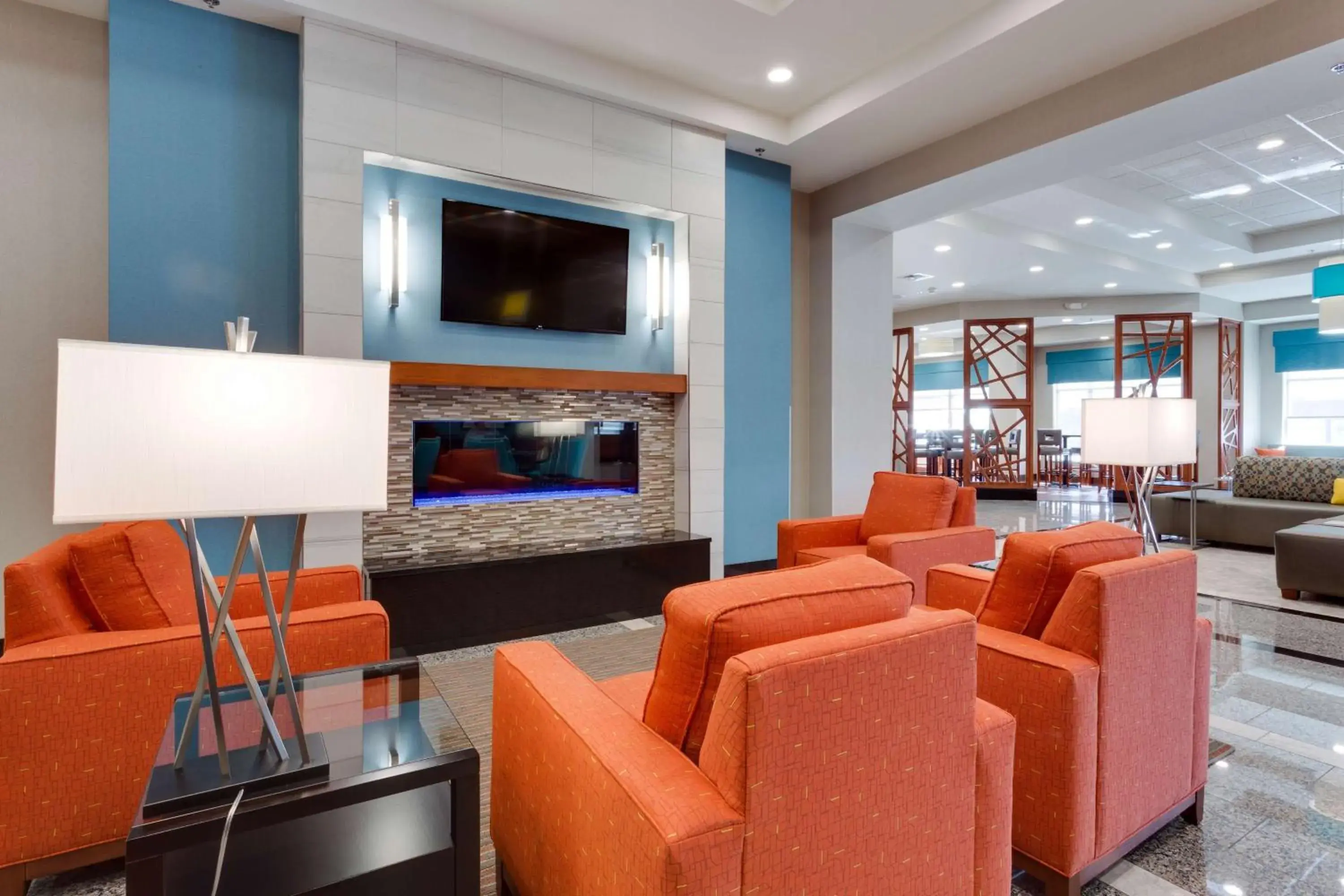 Lobby or reception in Drury Plaza Hotel St. Louis St. Charles Lobby or reception in Drury Plaza Hotel St. Louis St. Charles