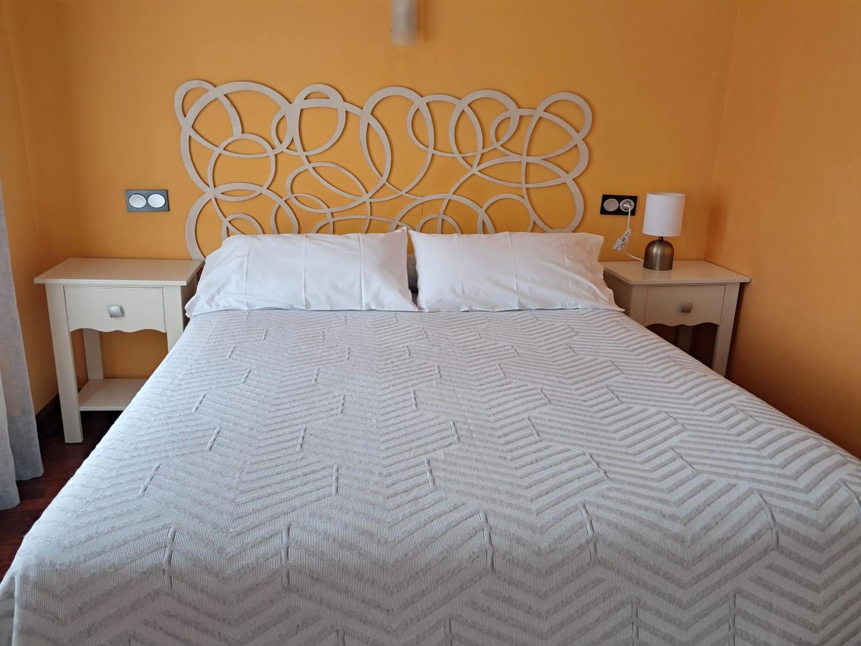 Bed in Hostal plaza mayor carrión de los condes