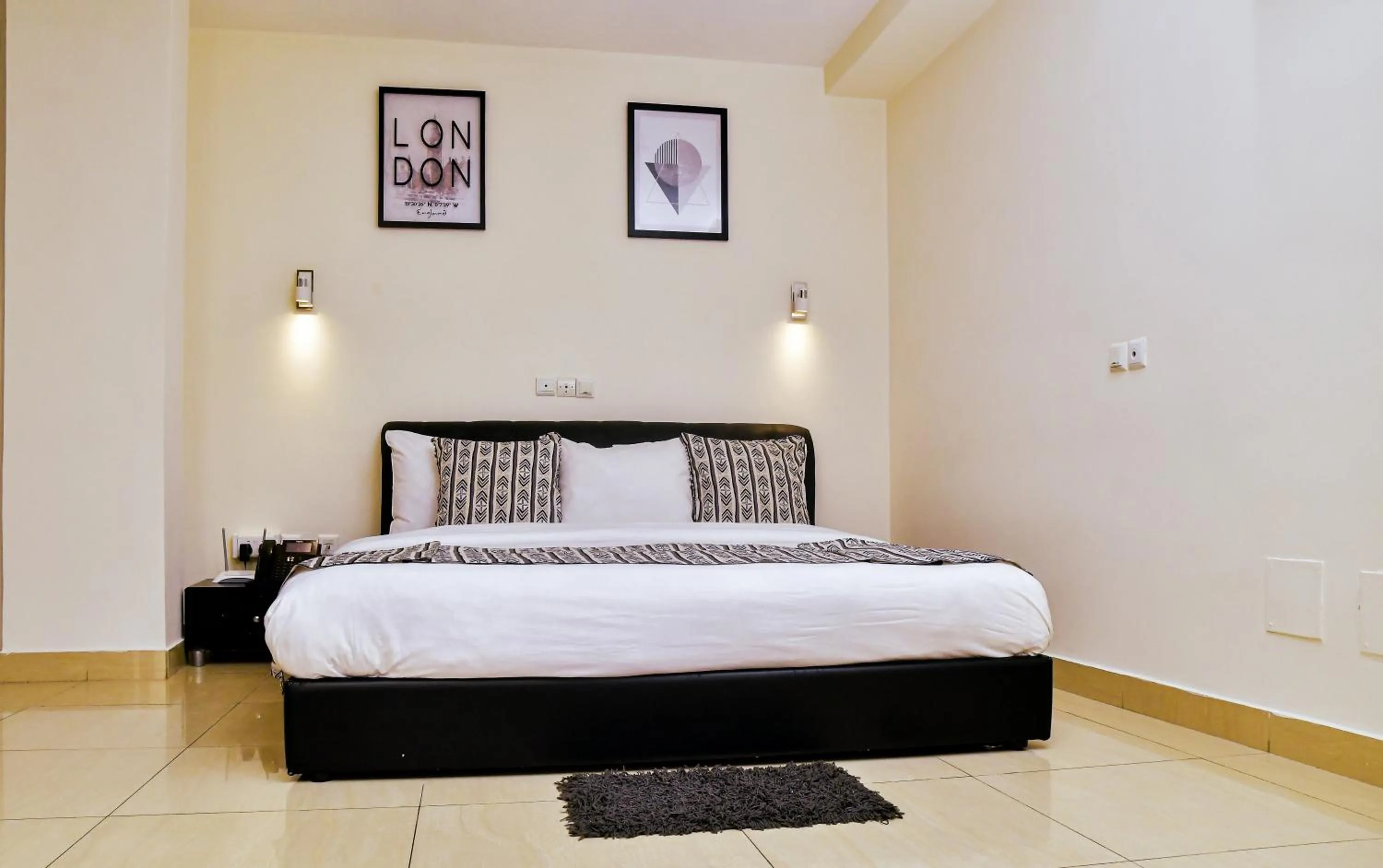 Bedroom, Bed in Hotel M'Rode