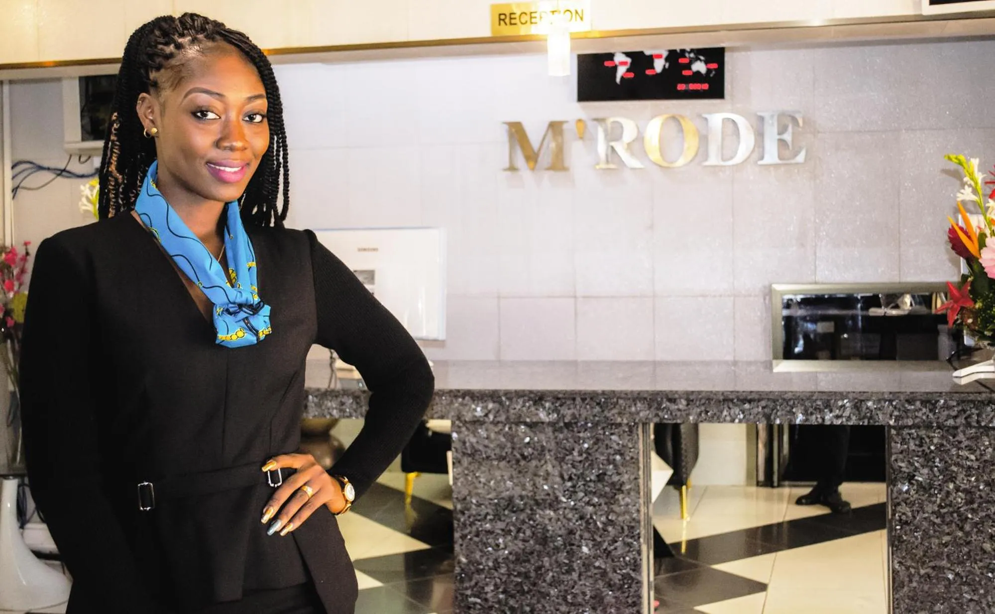 Lobby or reception in Hotel M'Rode