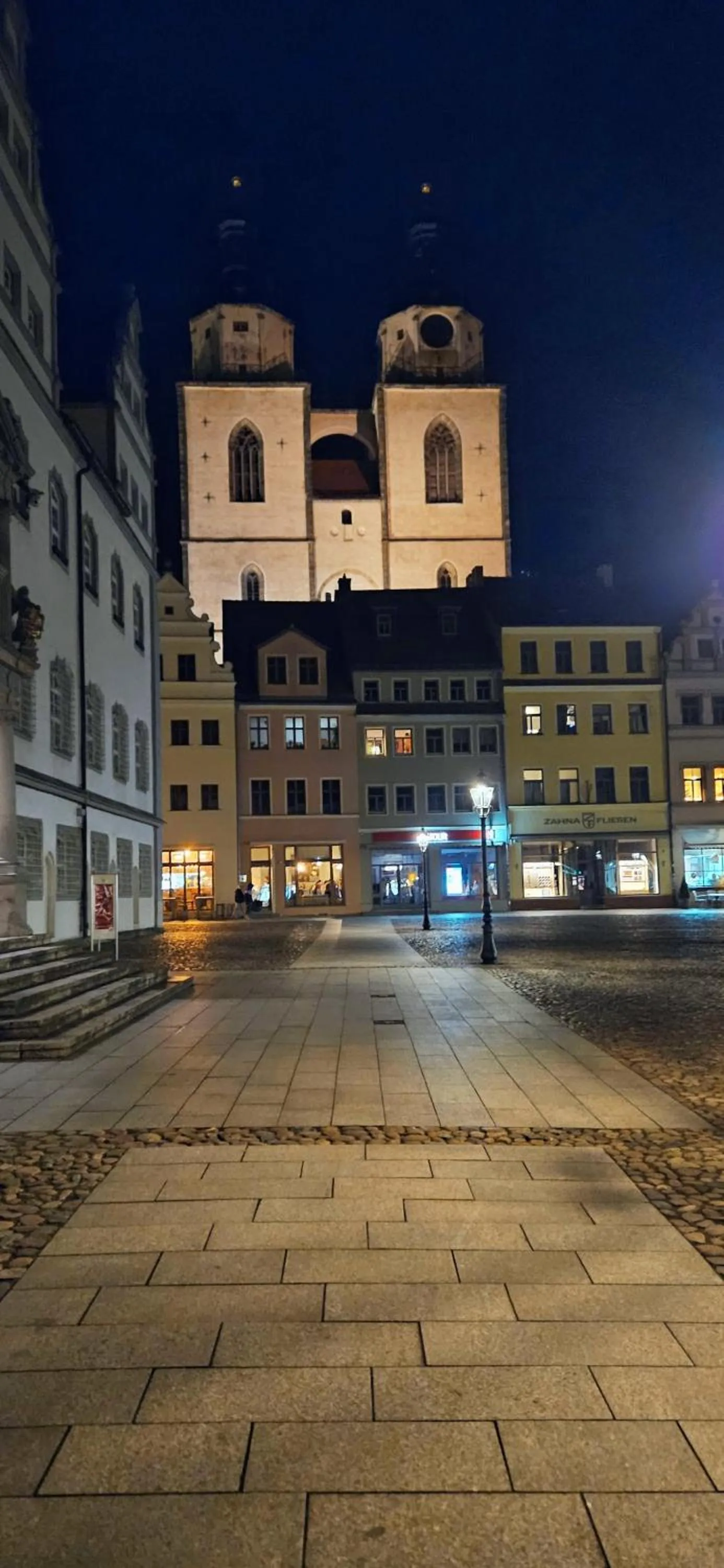 City view in Boardinghouse Wittenberg