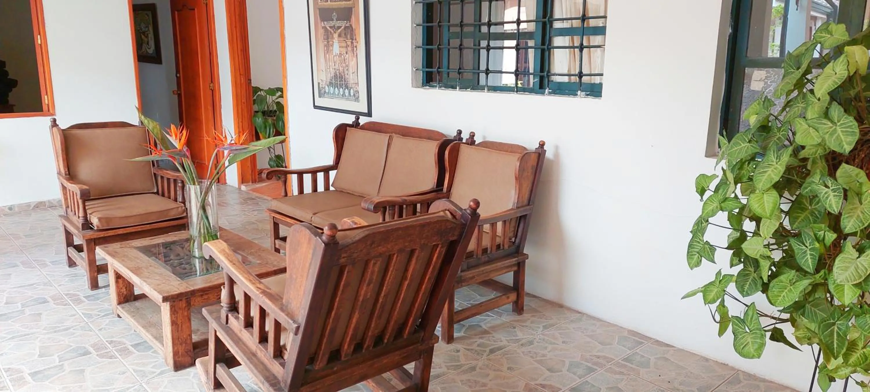 Living room in Hotel Los Portales Inn