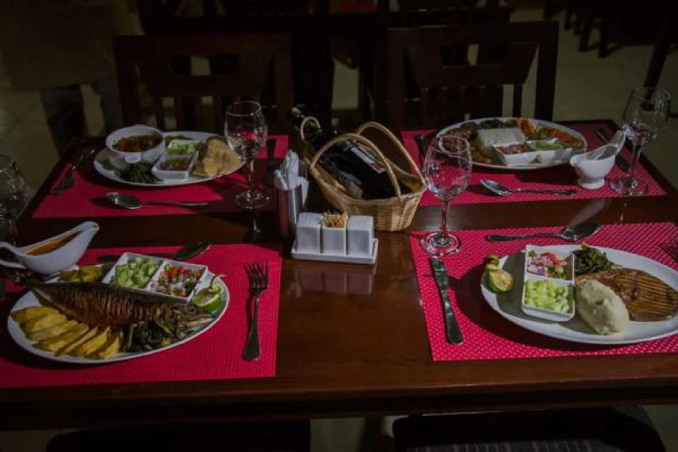 Food in Airport Landing Hotel