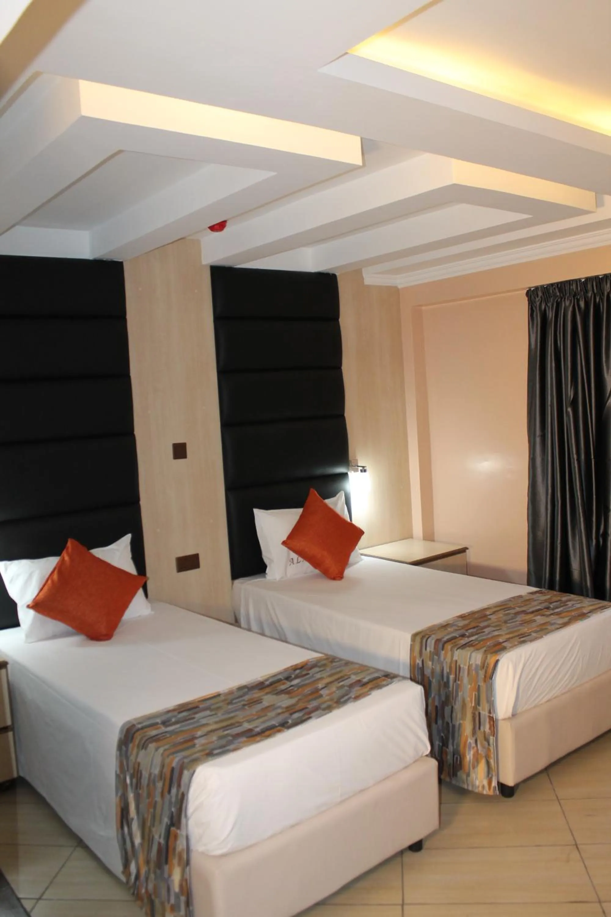 Bed in Airport Landing Hotel