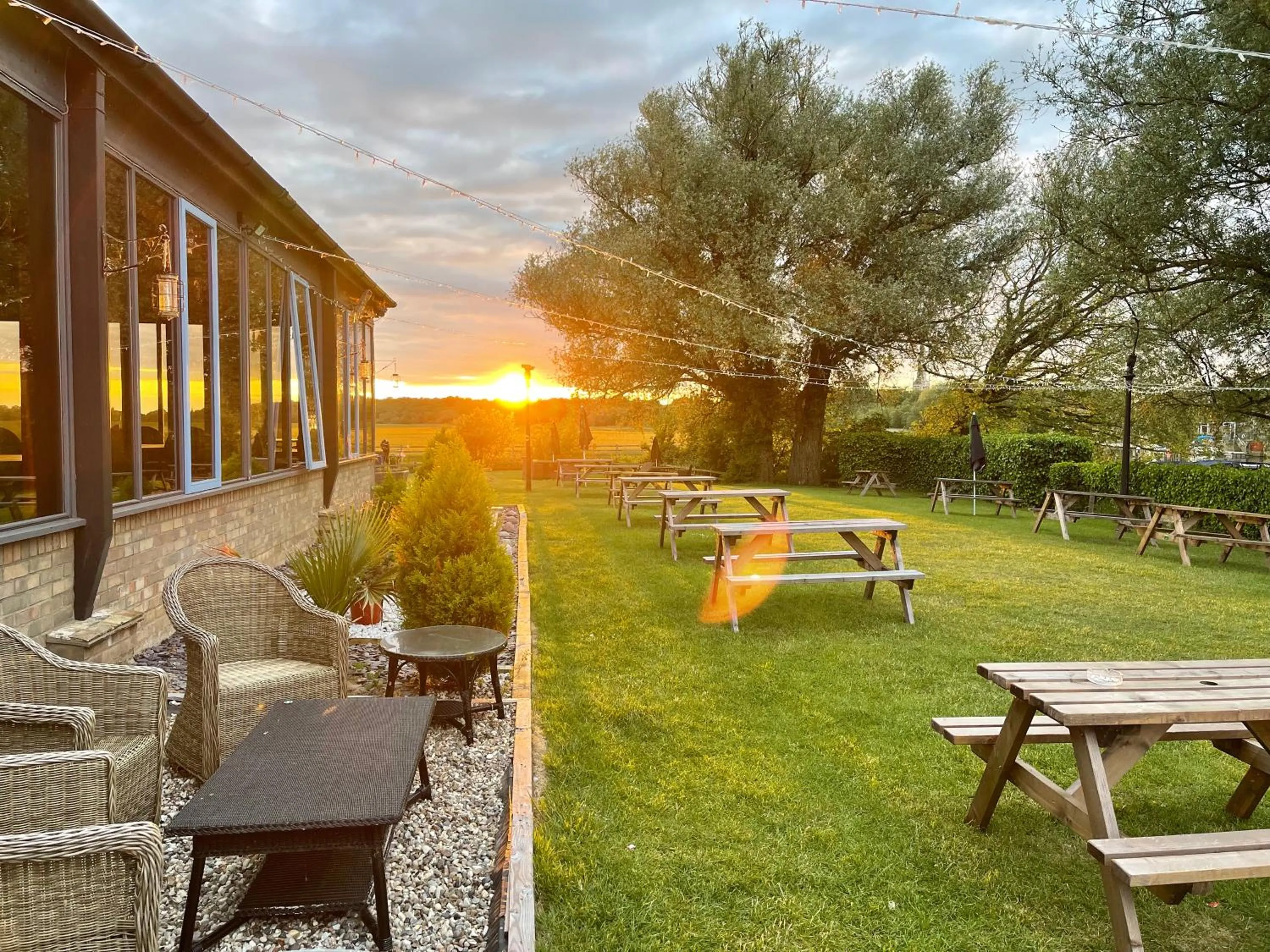Garden in Dolphin Hotel St Ives