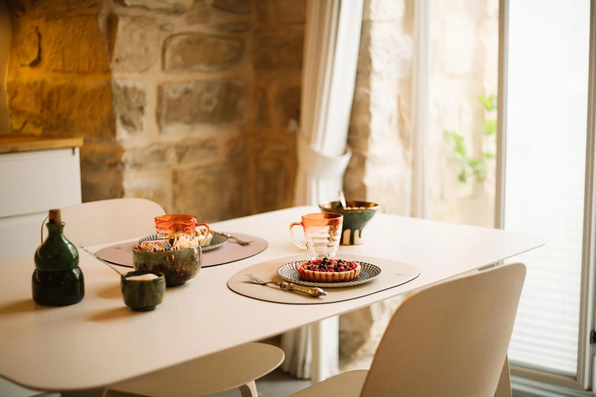 Dining area in Azamra Inn Tzfat