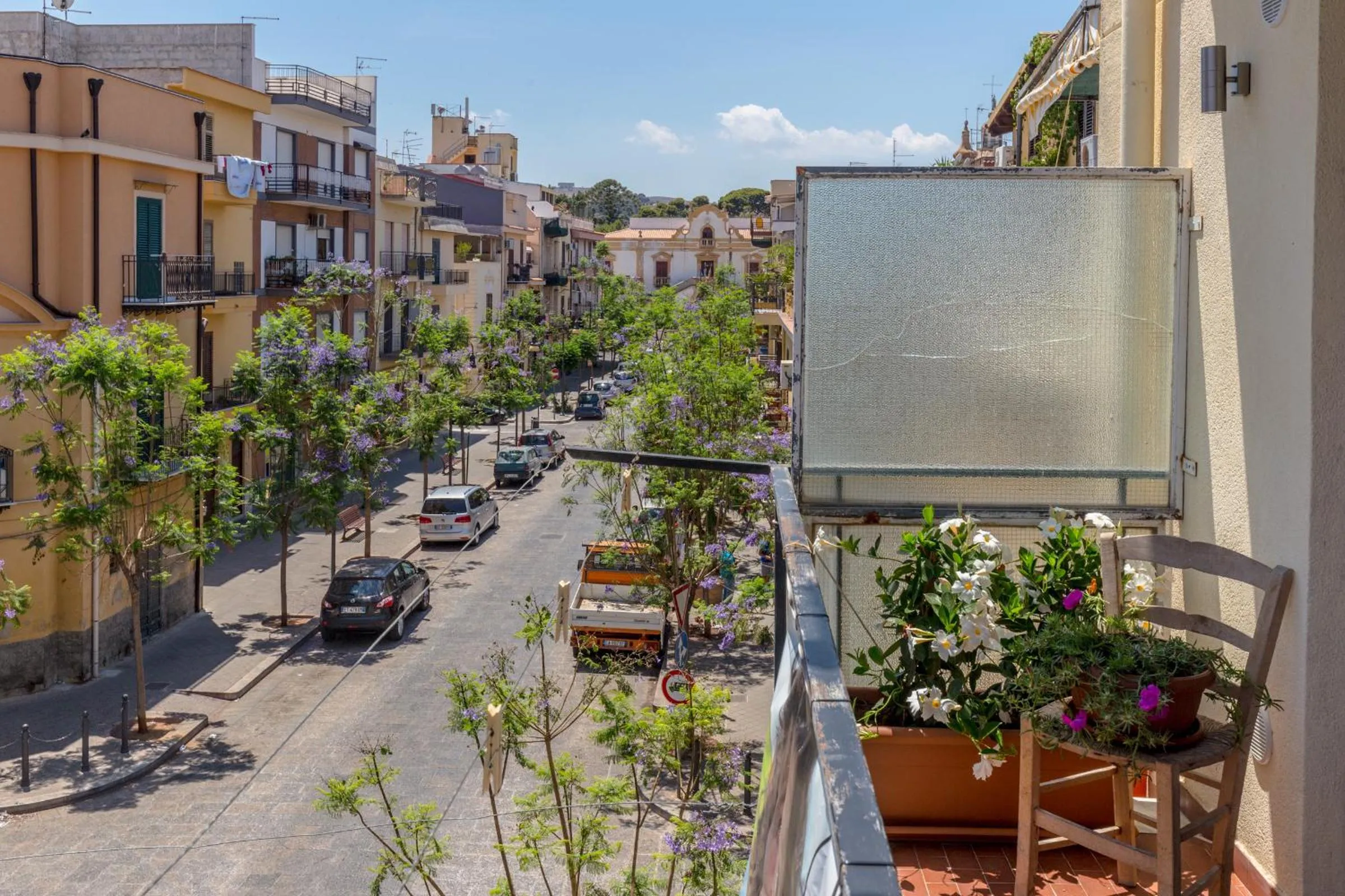 Balcony/Terrace in Casa Colibrì - Solemar Sicilia