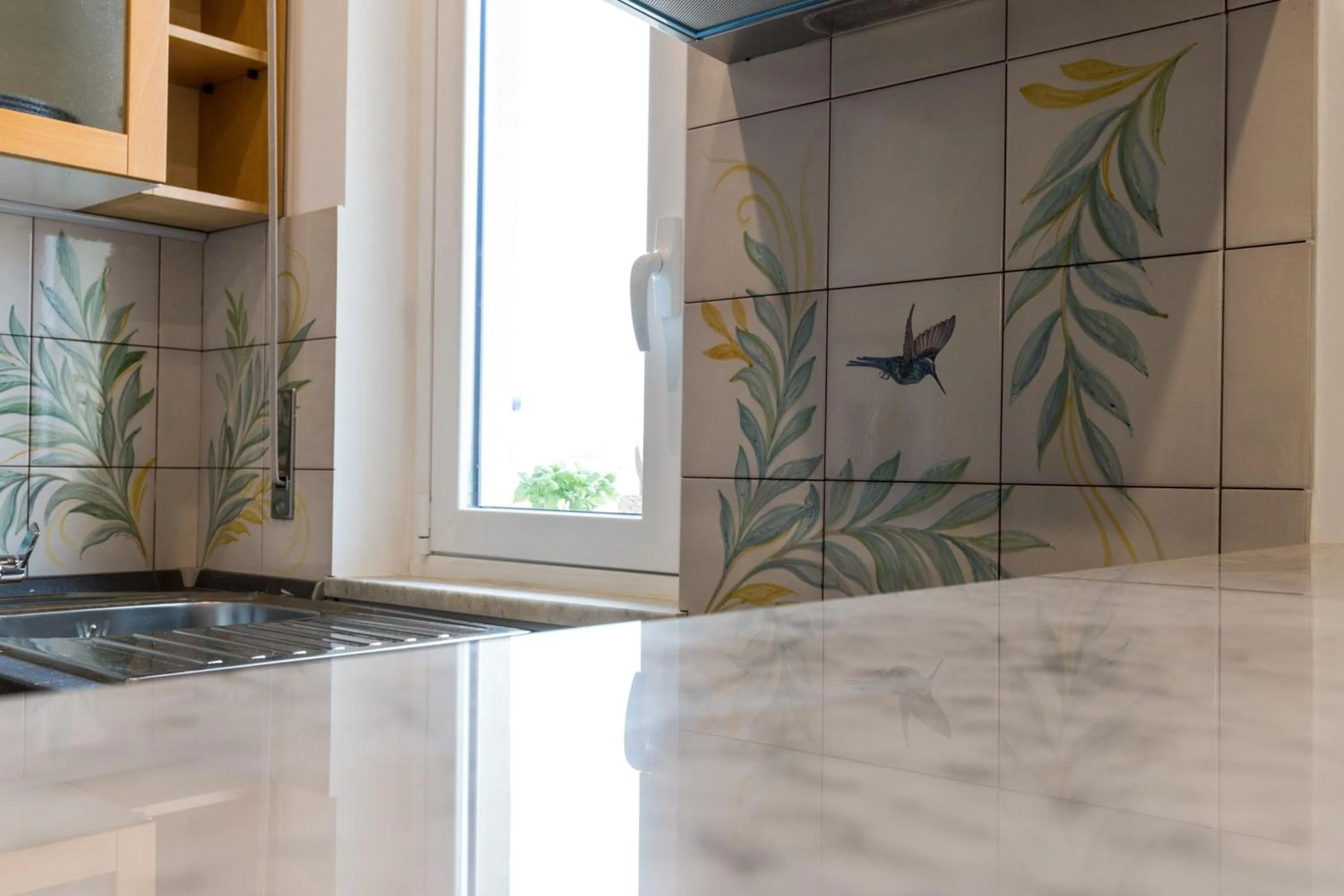 Decorative detail in Casa Colibrì - Solemar Sicilia
