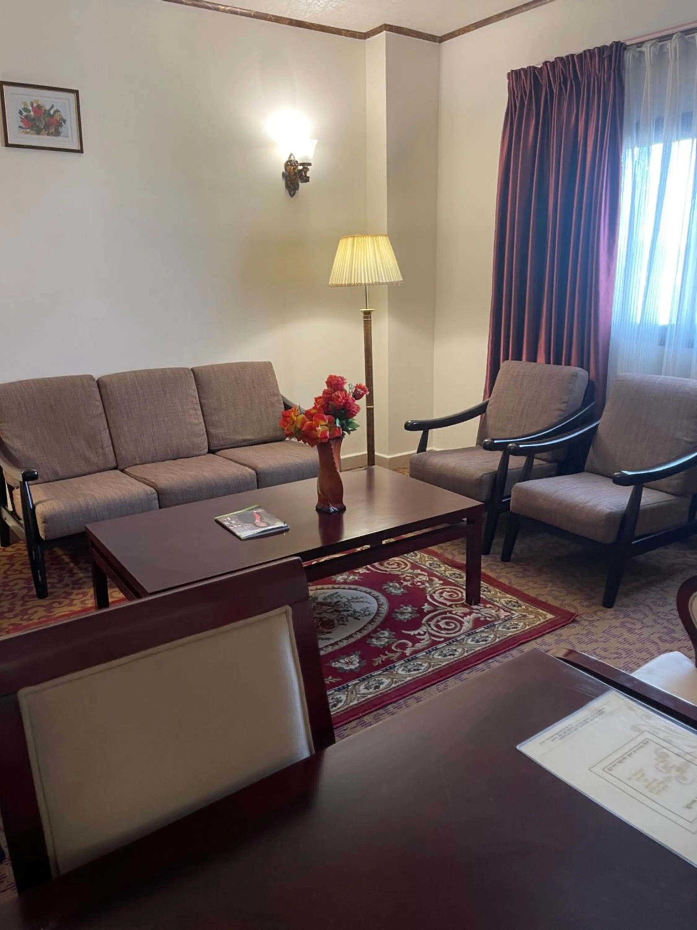 Living room in Boulevard Palace Hotel