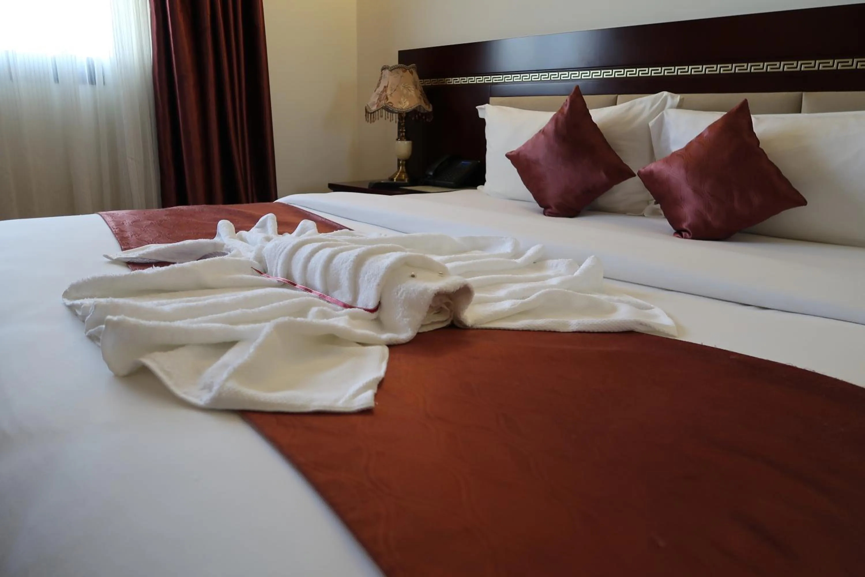 Bedroom, Bed in Boulevard Palace Hotel