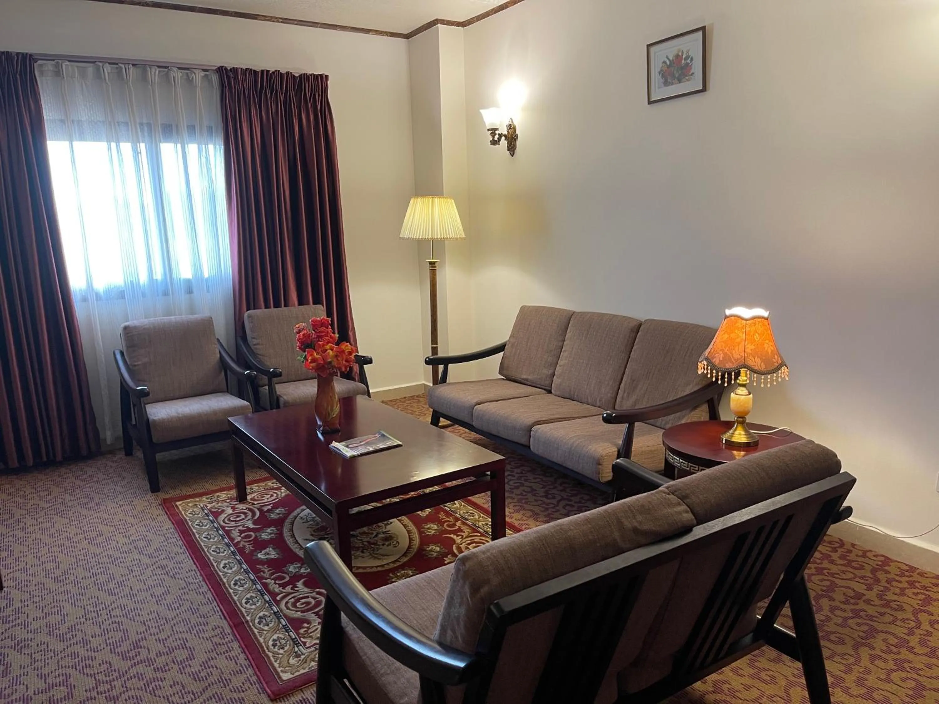 Living room in Boulevard Palace Hotel