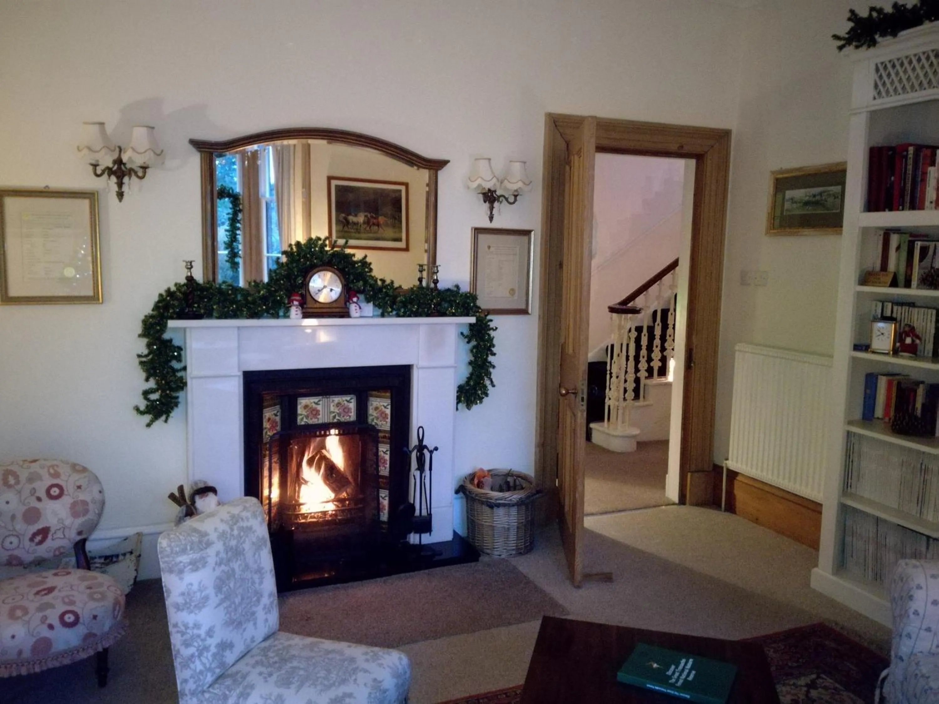 Living room in Lubnaig Guest House