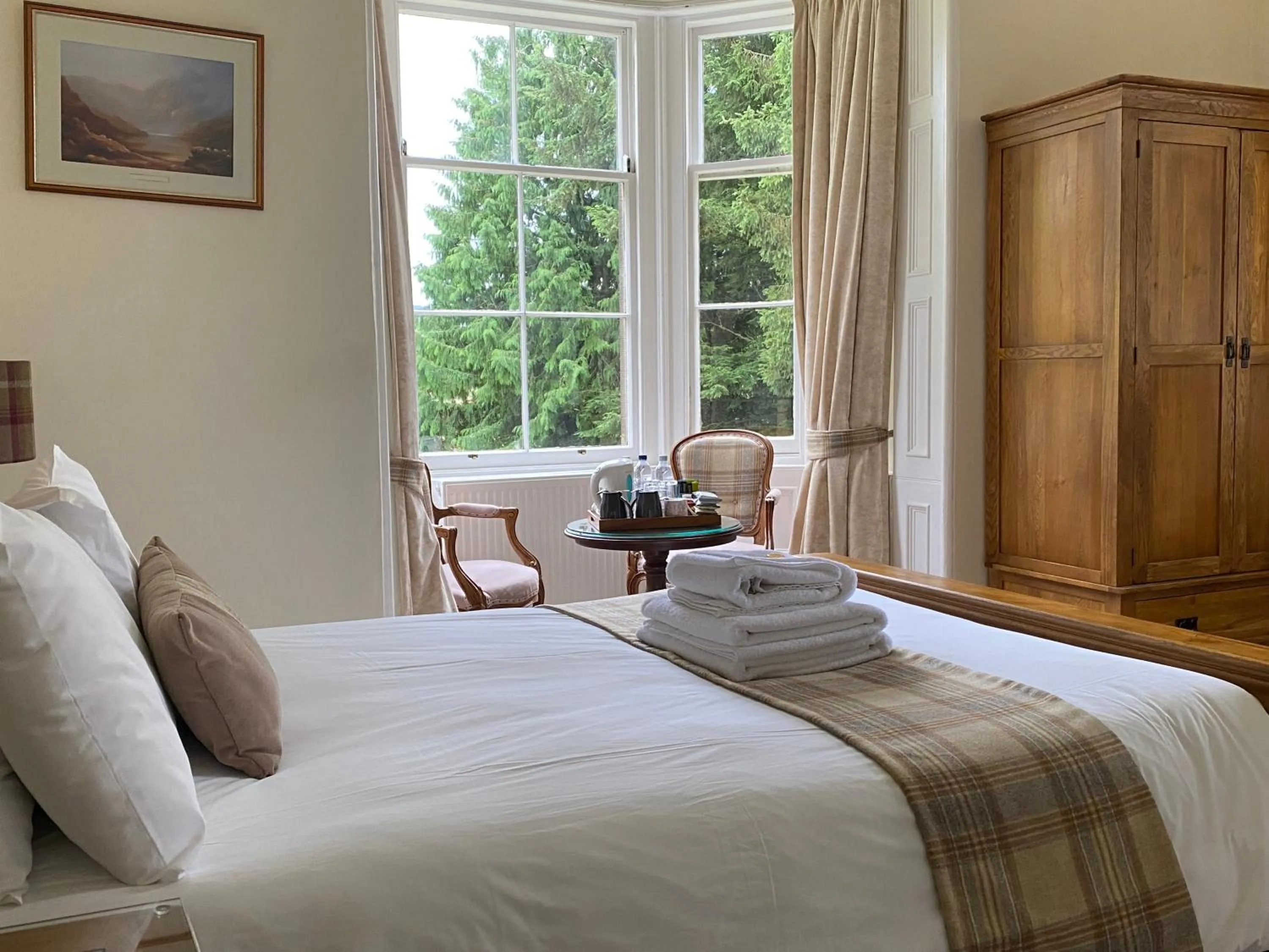 Bed in Lubnaig Guest House